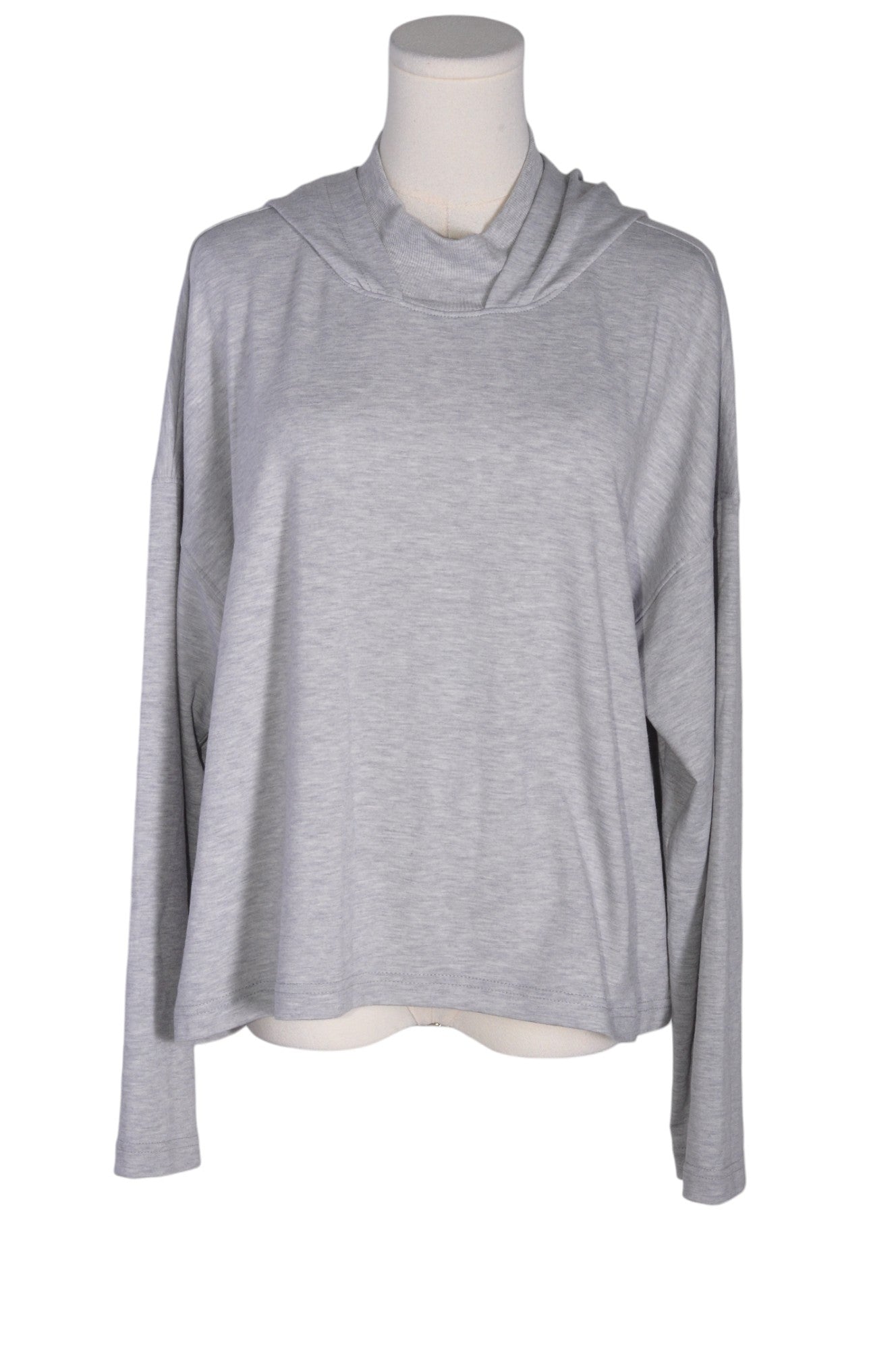 JOCKEY Stylish Women's Gray Regular-Fit XL Sweatshirt - Second Hand