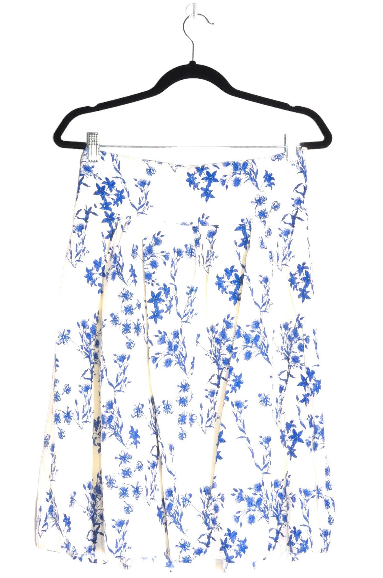 H&M Women's Stylish A-Line White Skirt, Regular Fit, Size 6