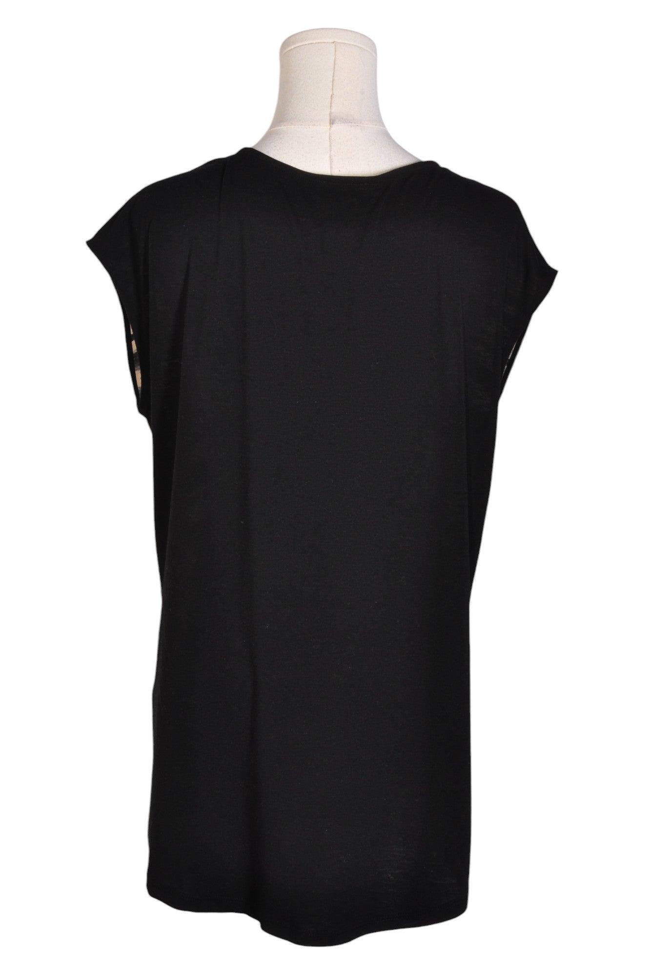 RICKI'S Stylish Regular Fit Black Women's Blouses - Size M