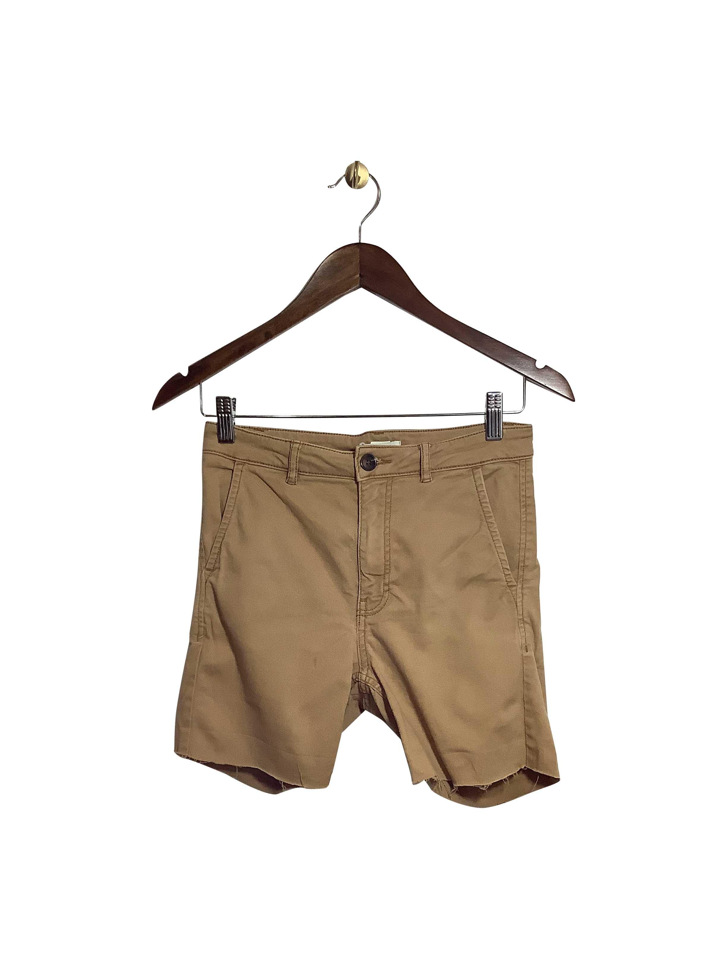 H&M Second Hand Regular Fit Knee-Length Brown Pant Shorts - Size 2
