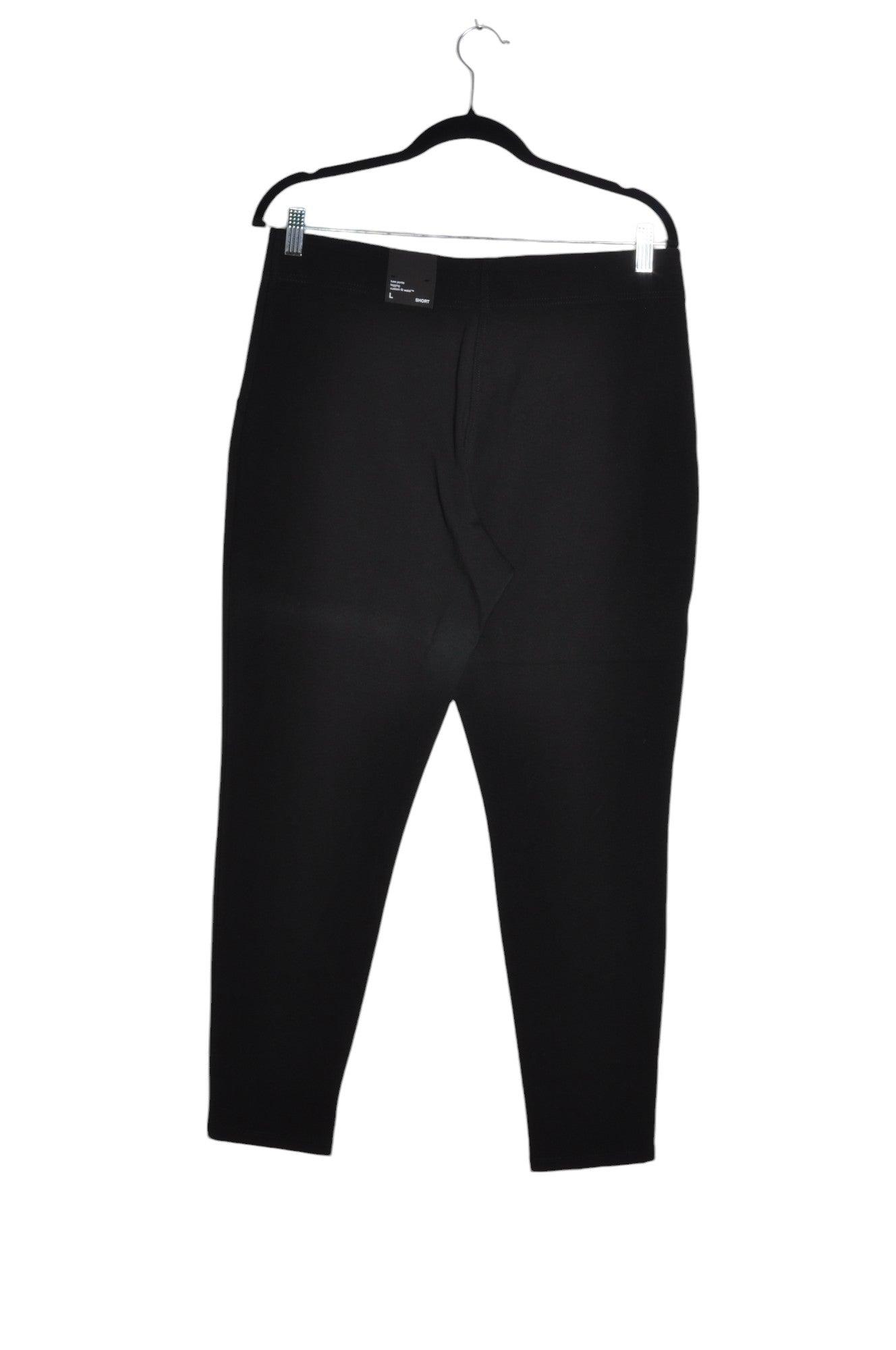RICKI'S Stylish Women's Black Regular Fit Work Pants - Size L