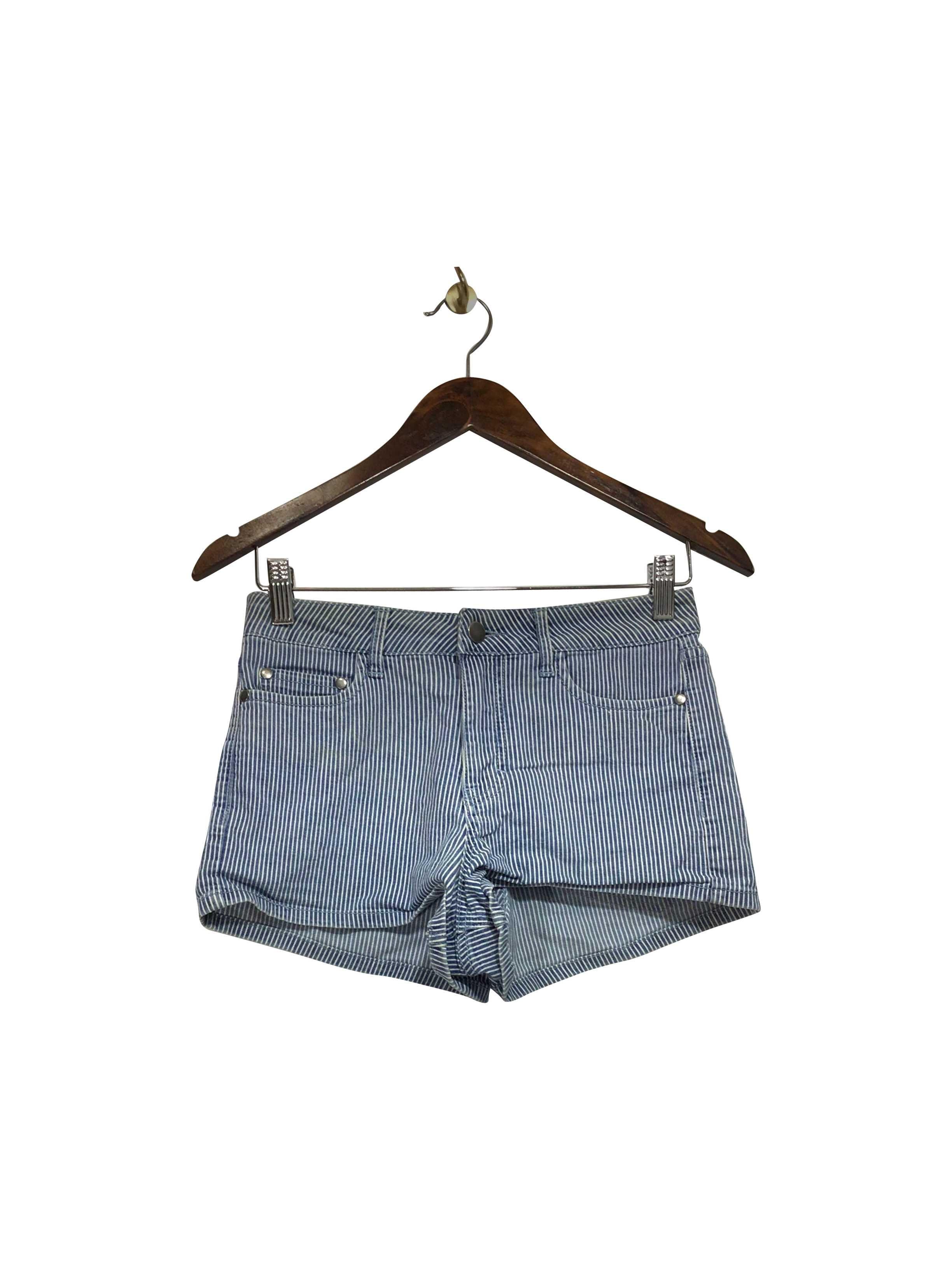 ABOUND Stylish Regular Fit Blue Pant Shorts - Size 25