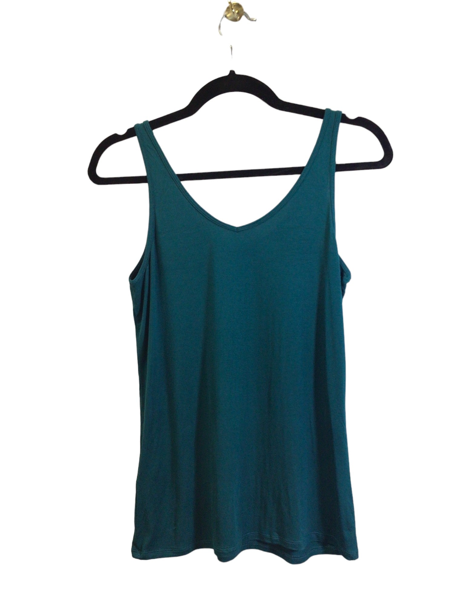 Stylish REITMANS Second - Hand Women's Green Regular - Fit Tank Tops in Size M