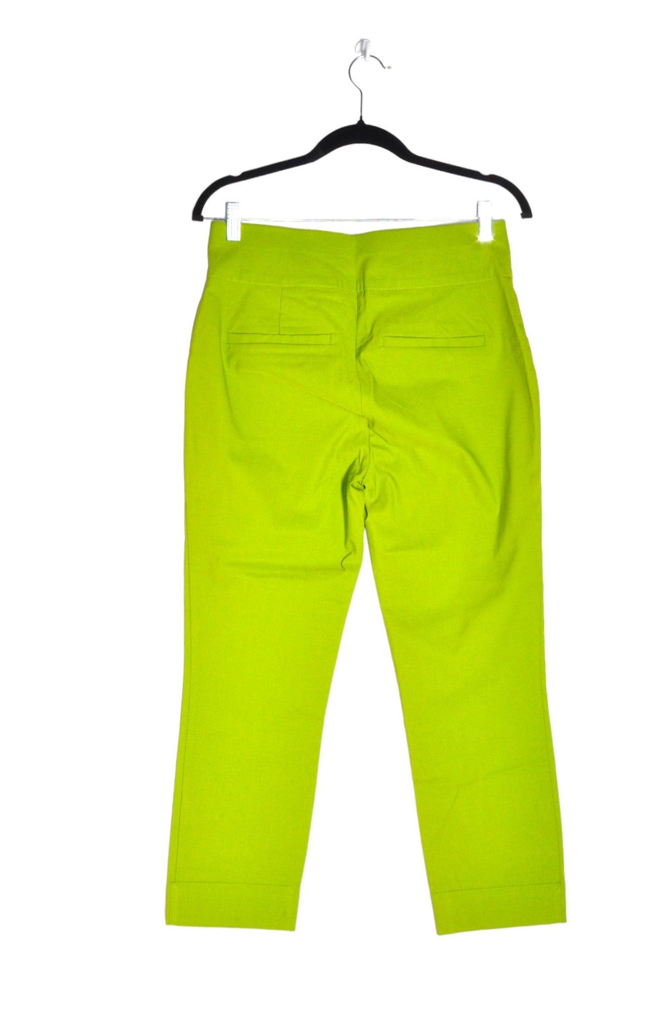 Stylish 7TH AVENUE Women's Regular Fit Green Work Pants - Size M