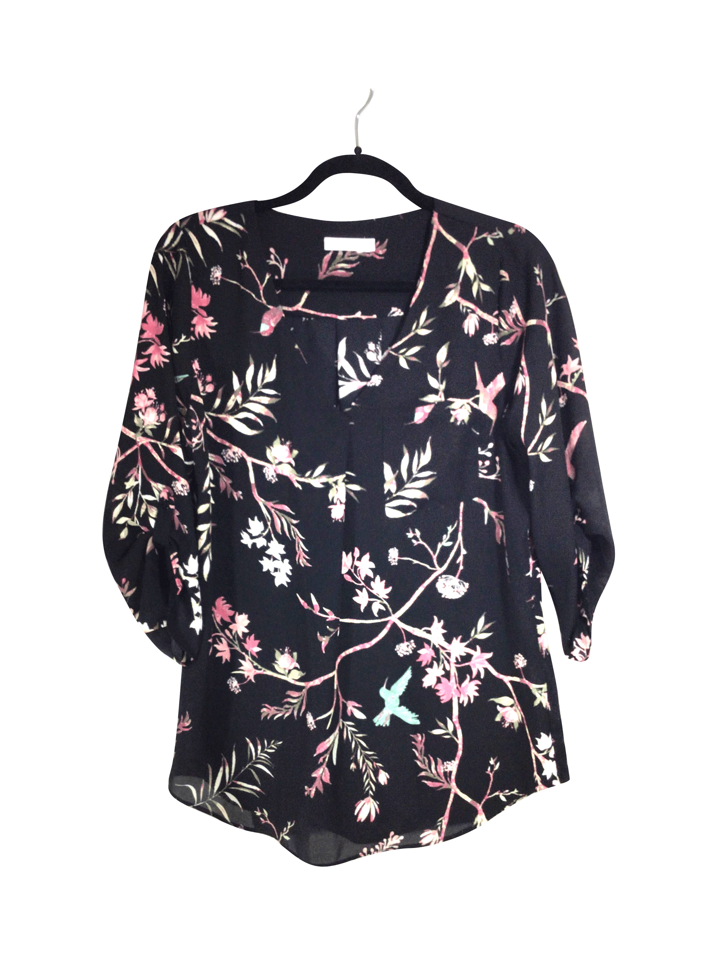 REITMANS Stylish Women's Regular Fit Black Blouse - Size S