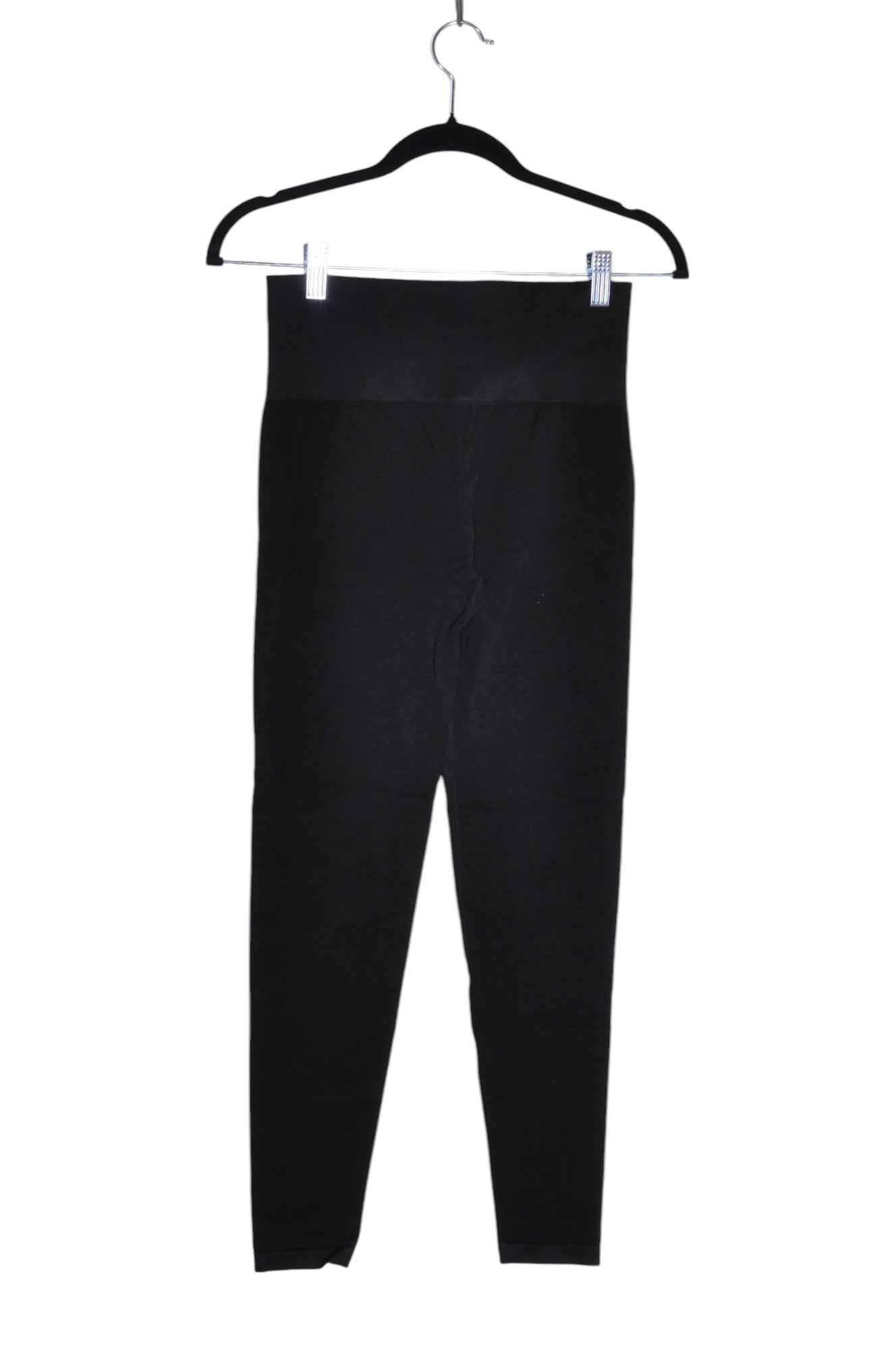H&M Women's Stylish Activewear Black Regular-Fit Leggings - Size M