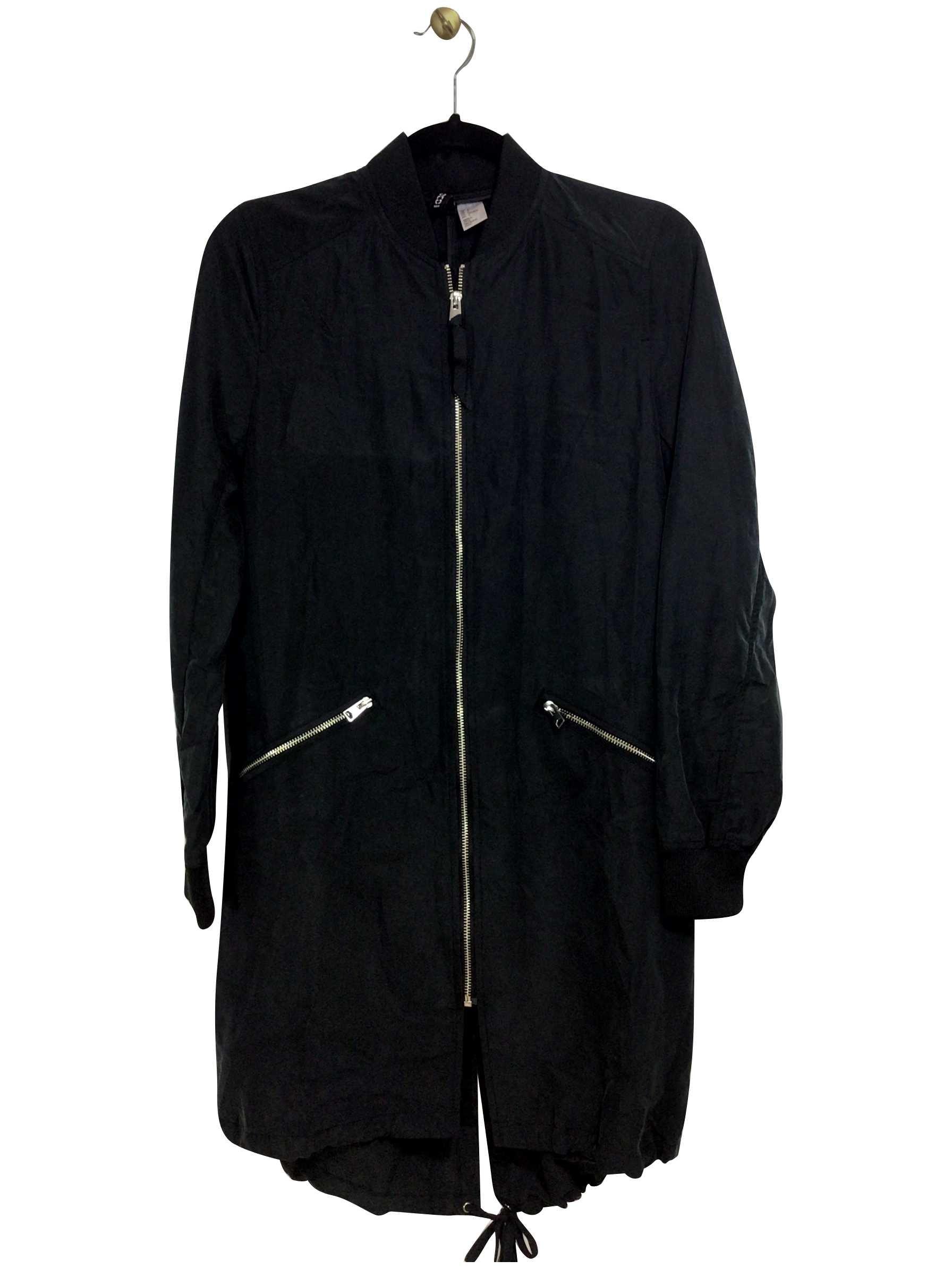 H&M Black Regular Fit Second-Hand Sweatshirt - Size 4