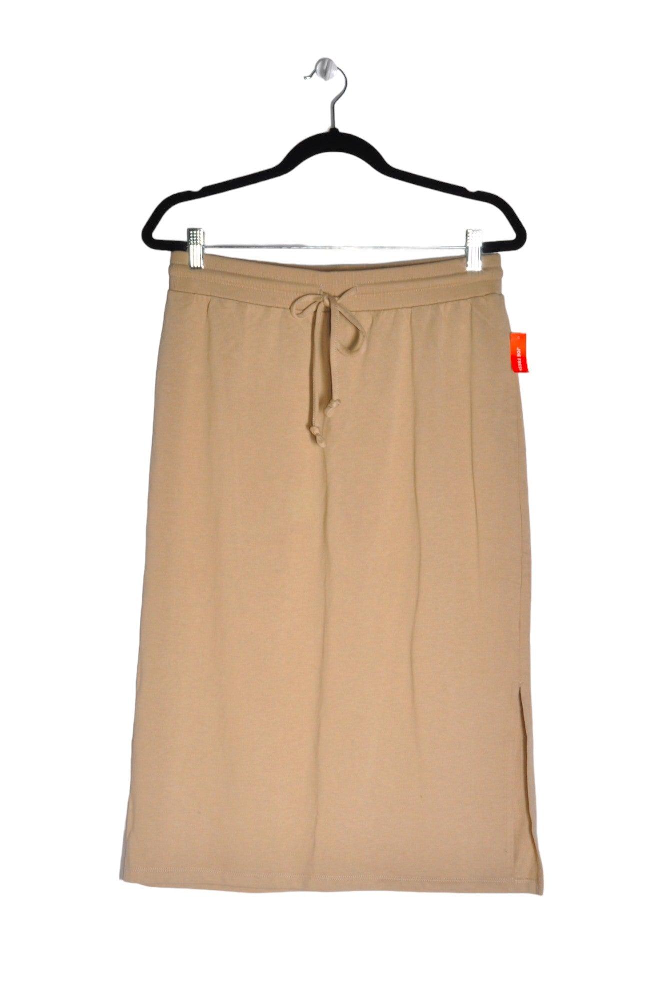 JOE FRESH Women's Regular-Fit Beige Pencil Skirt in Size M - Second Hand