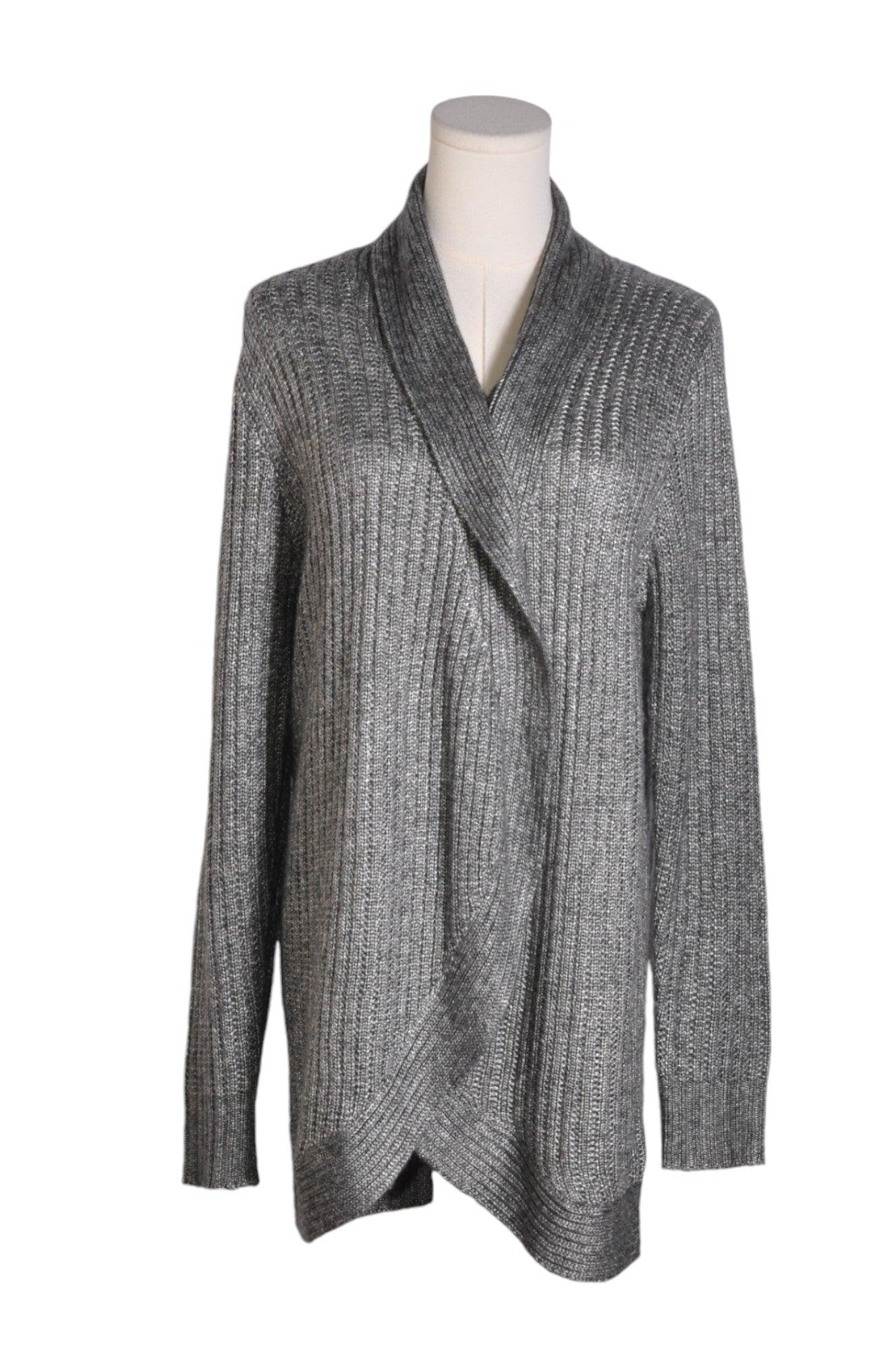 JOE FRESH Stylish Women's Gray Regular Fit Cardigan - Size M