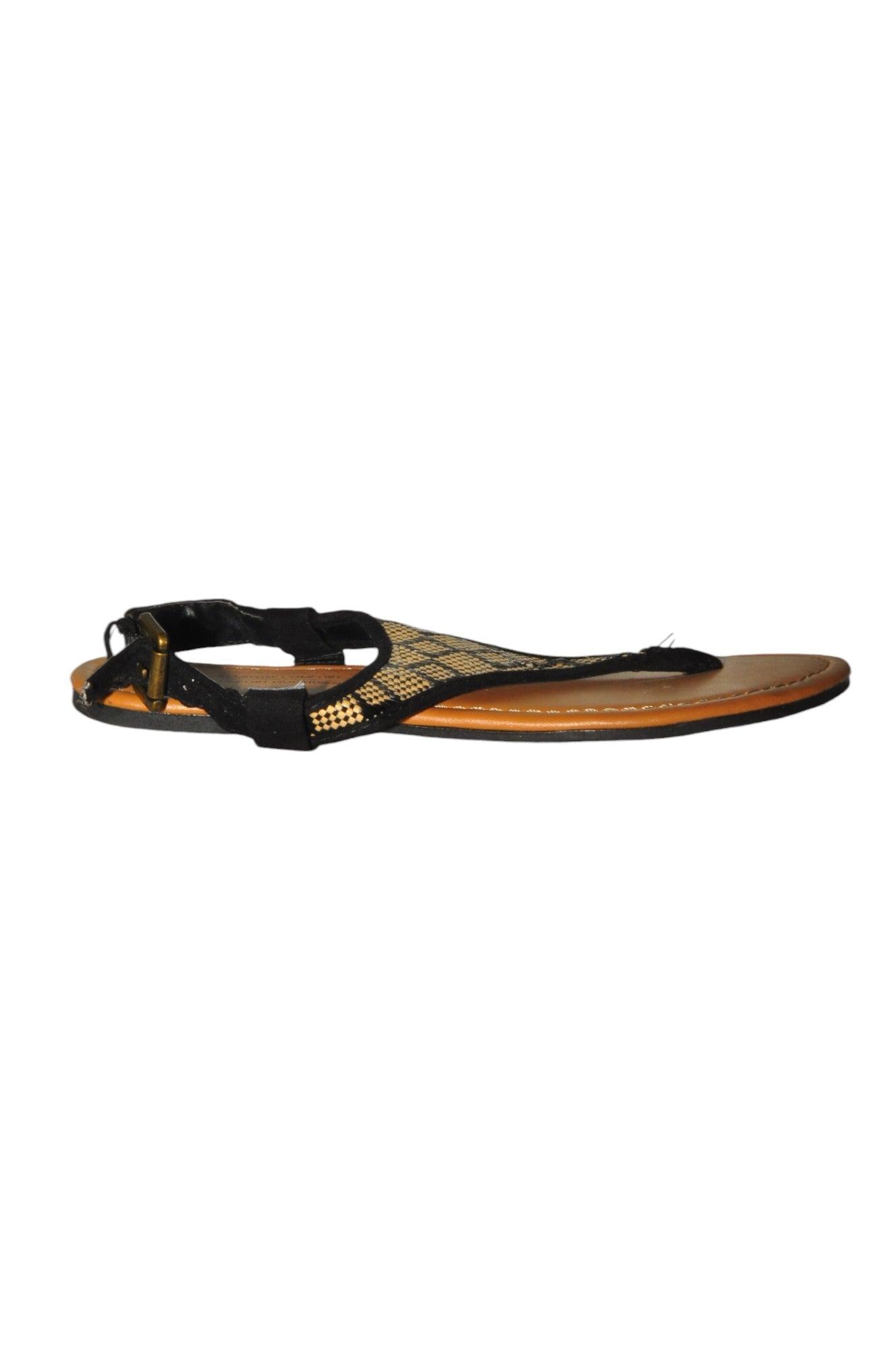 Stylish GEORGE Women's Beige Regular - Fit Sandals in Size 7
