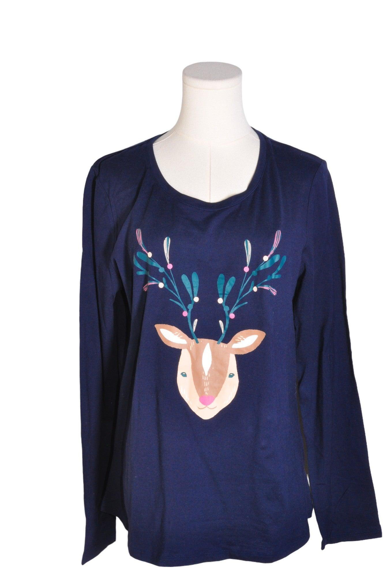 REITMANS Blue Regular Fit Women's Nightwear - Size L