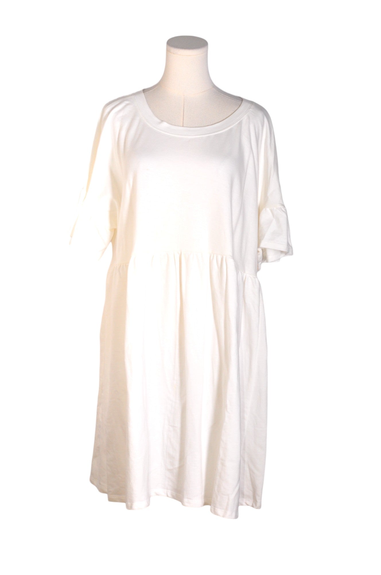 JILLIAN HARRIS Women Drop Waist Dresses Regular fit in White - L