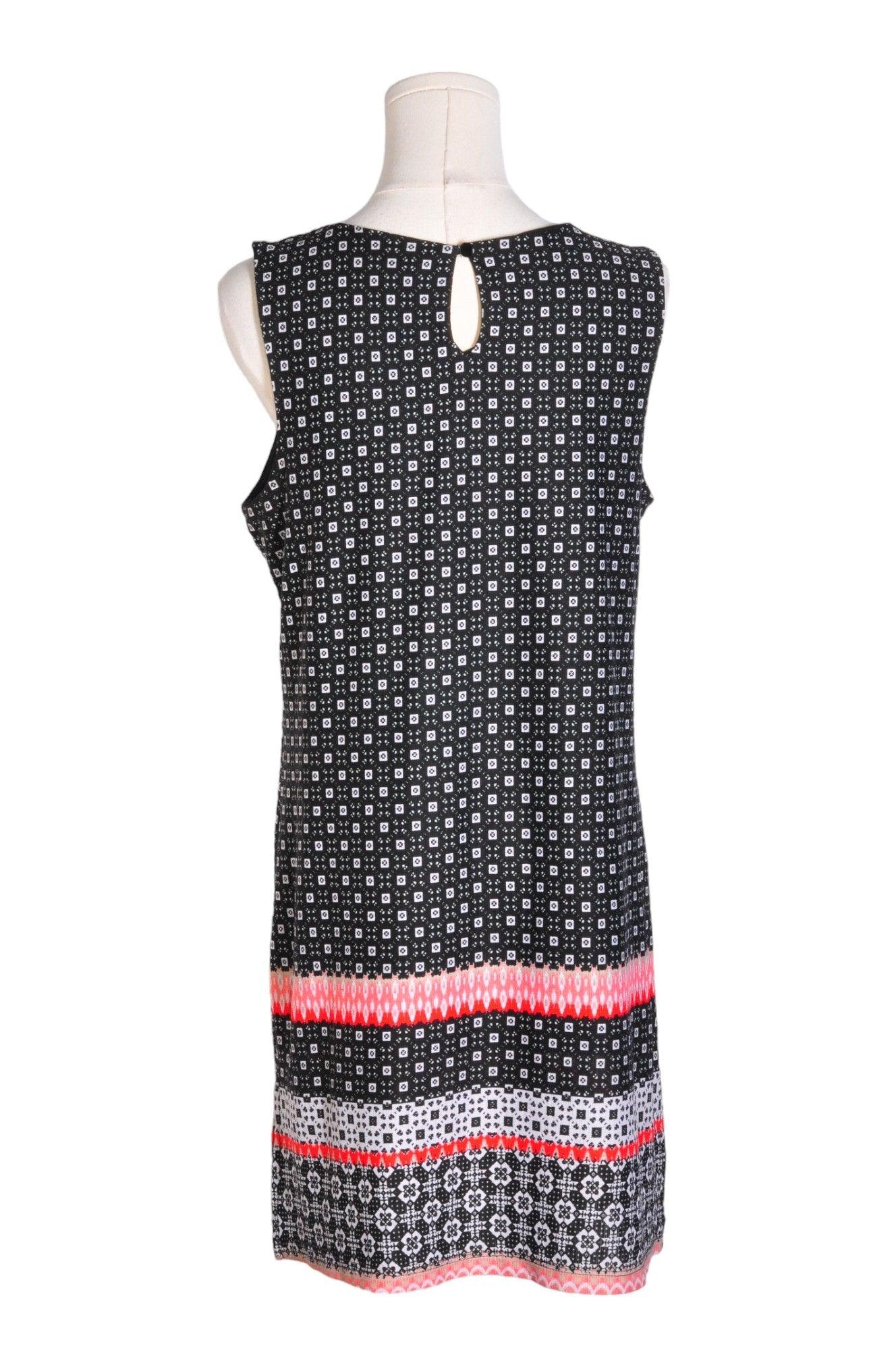 RICKI'S Stylish Women's Black Regular Fit Shift Dress - Size M