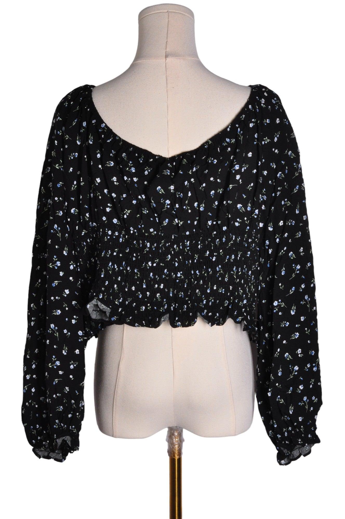 H&M Stylish Women's Black XXL Regular Fit Crop Tops