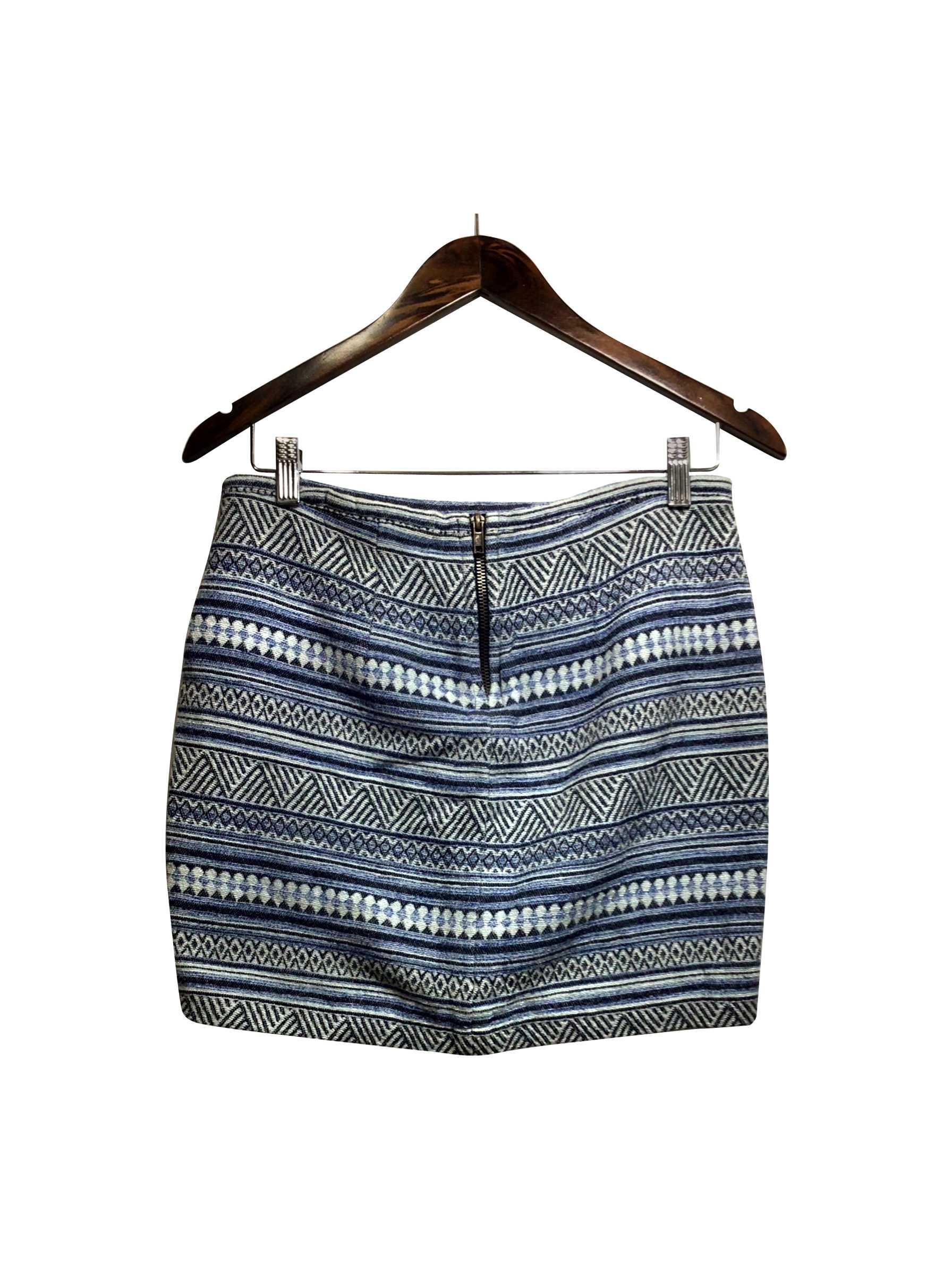 H&M Second - hand Regular Fit Blue Skirt Size 6