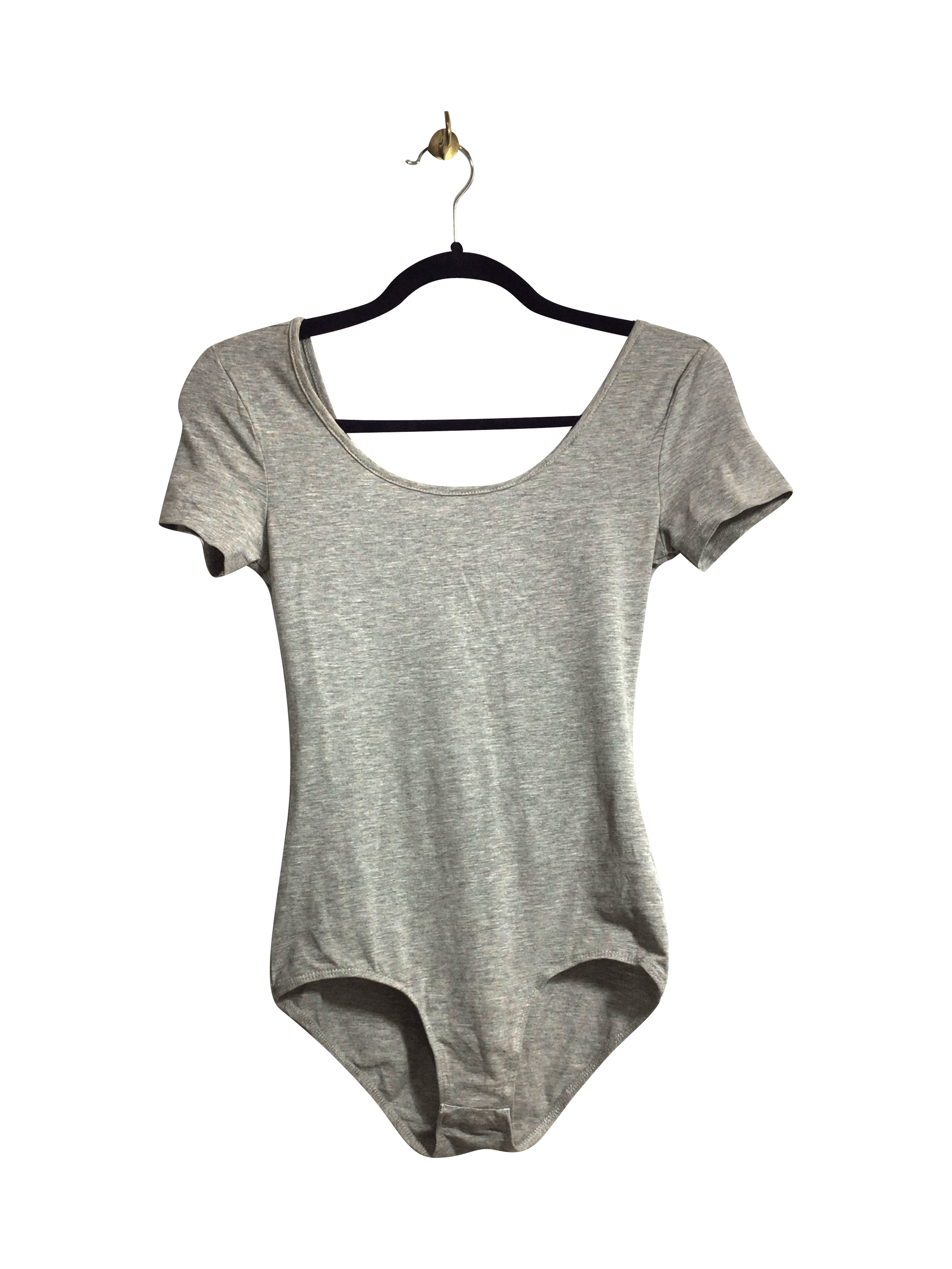 H&M Women's Gray Regular Fit Bodysuits - Size XS