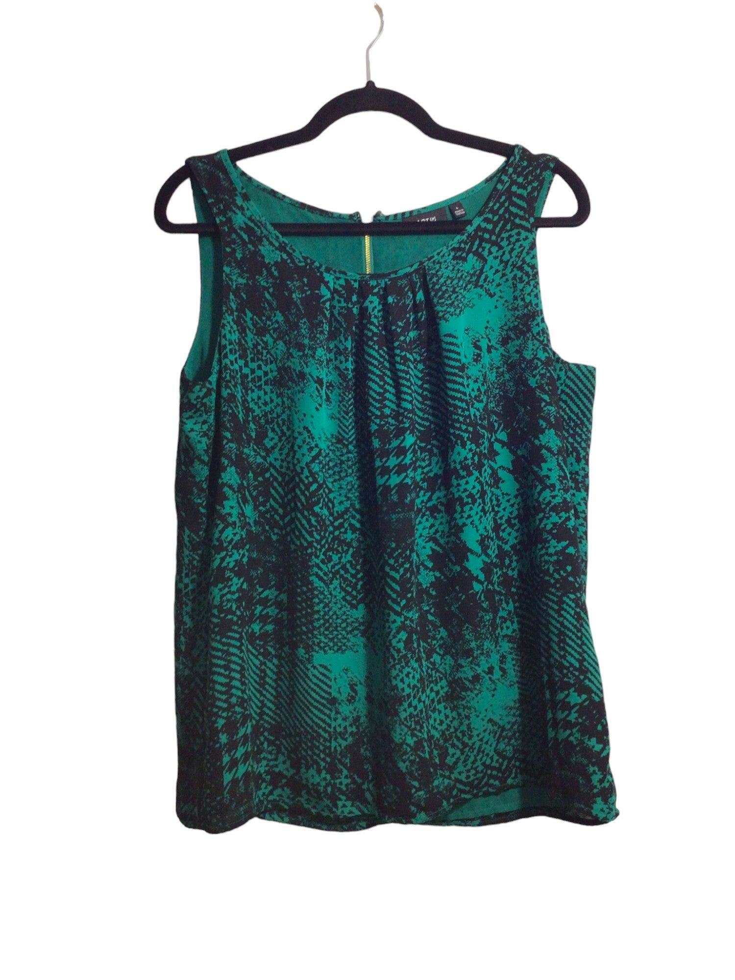 APT. 9 Stylish Women's Regular-Fit Green Blouse - Size L