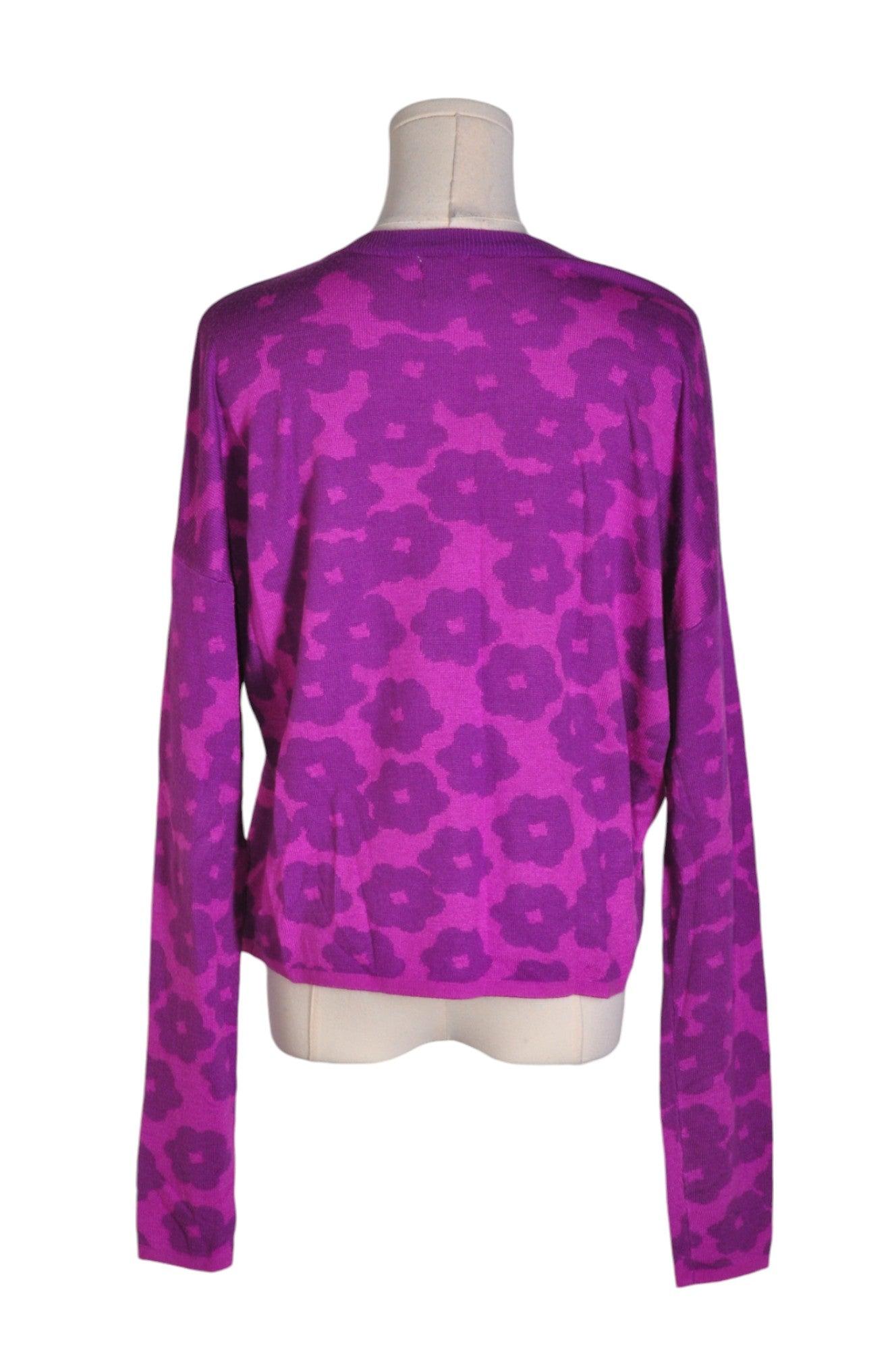 JOHN + JENN Stylish Women's Purple Regular-Fit Long-Sleeve T-Shirt - Size L