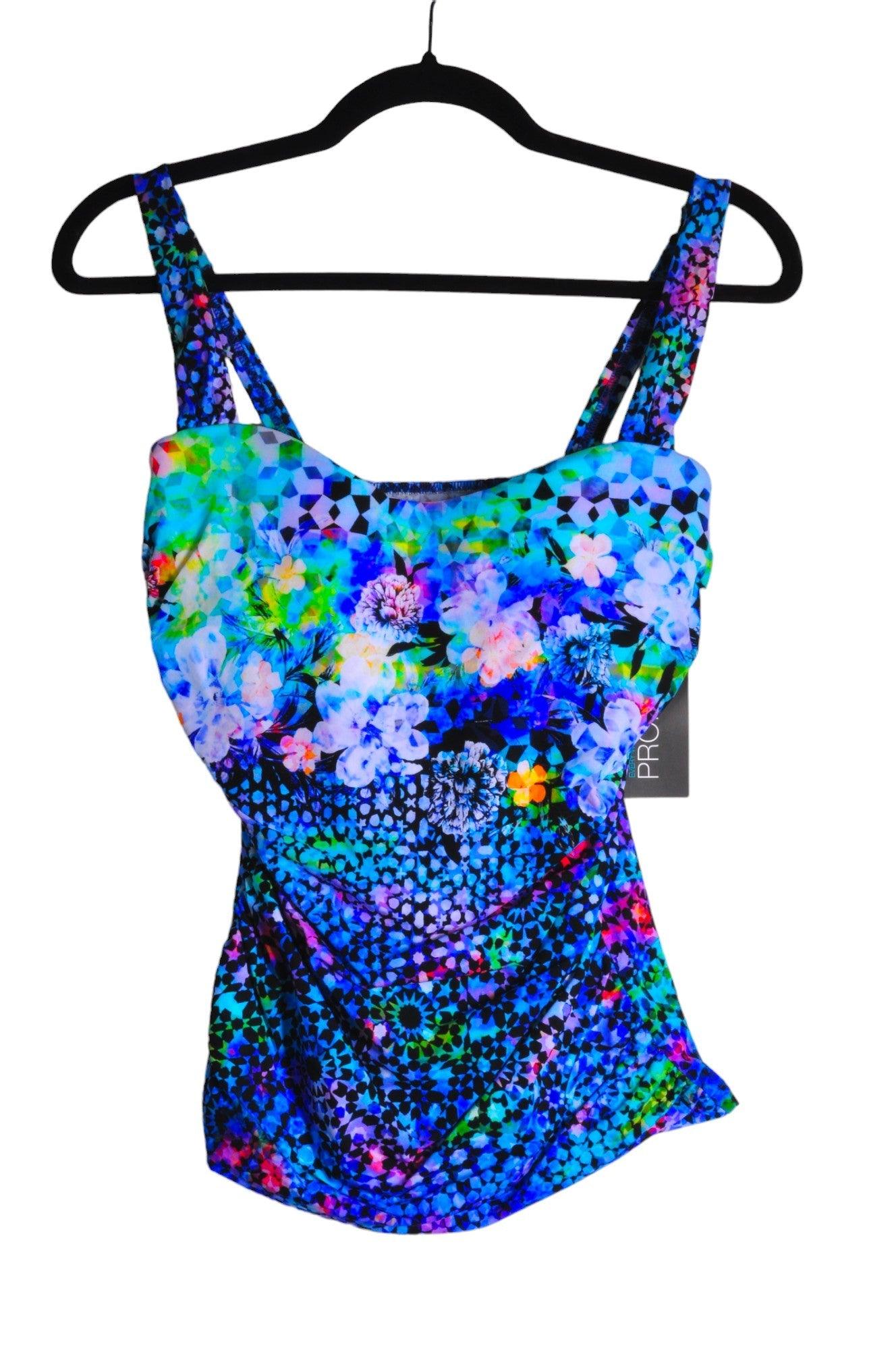 GOTTEX Stylish Women's Blue Regular Fit Tankinis in Size 36D