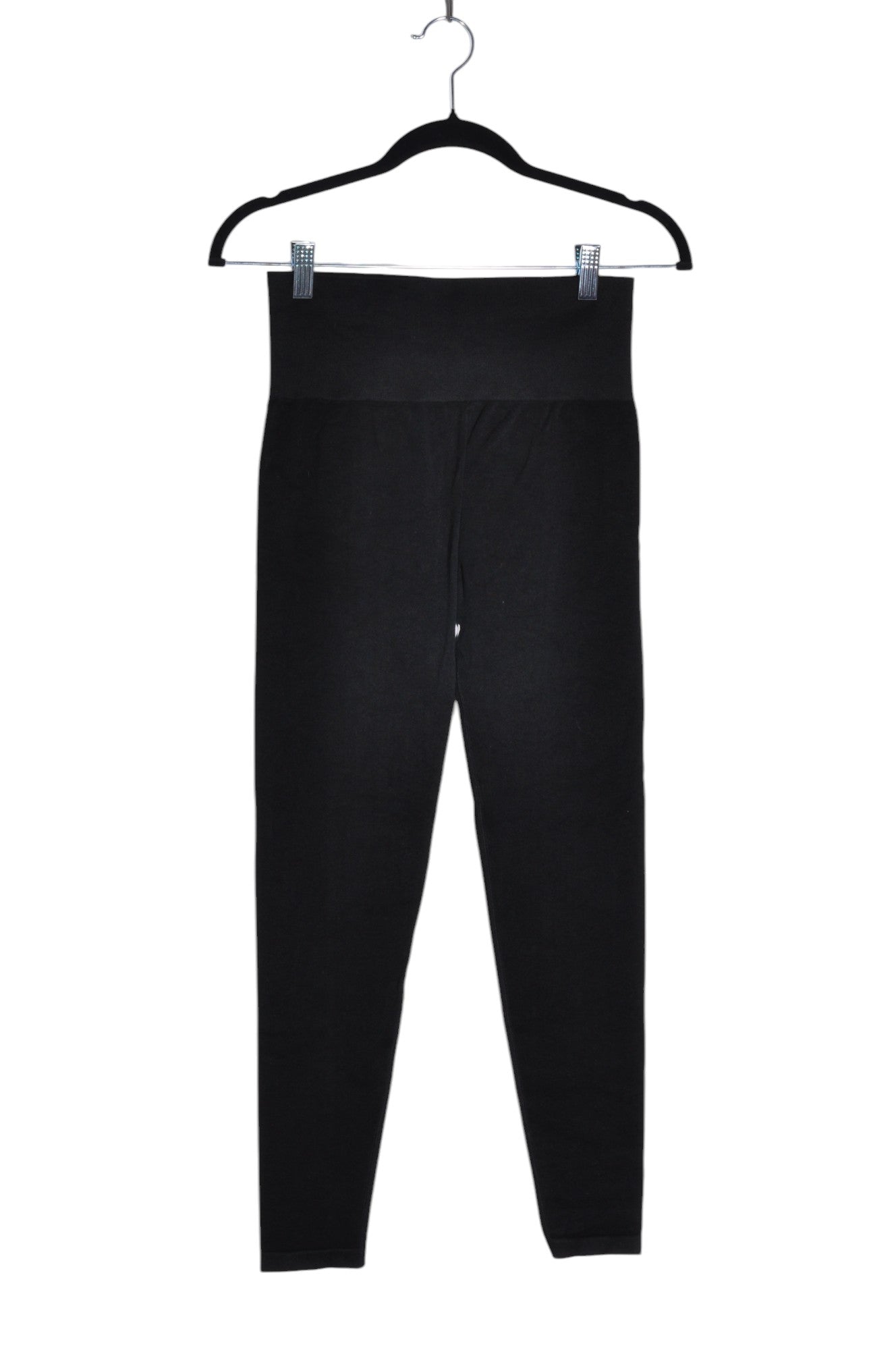 H&M Women's Stylish Activewear Black Regular-Fit Leggings - Size M