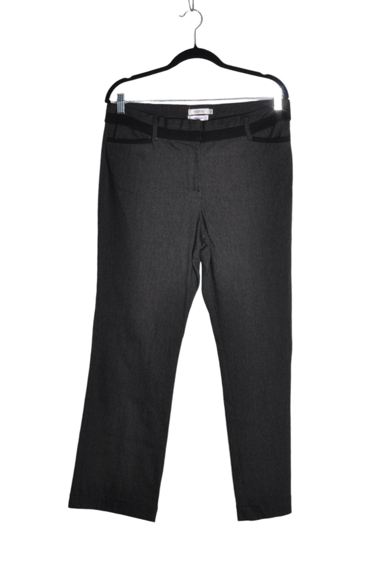 RICKI'S Stylish Women's Regular Fit Black Work Pants - Size 12
