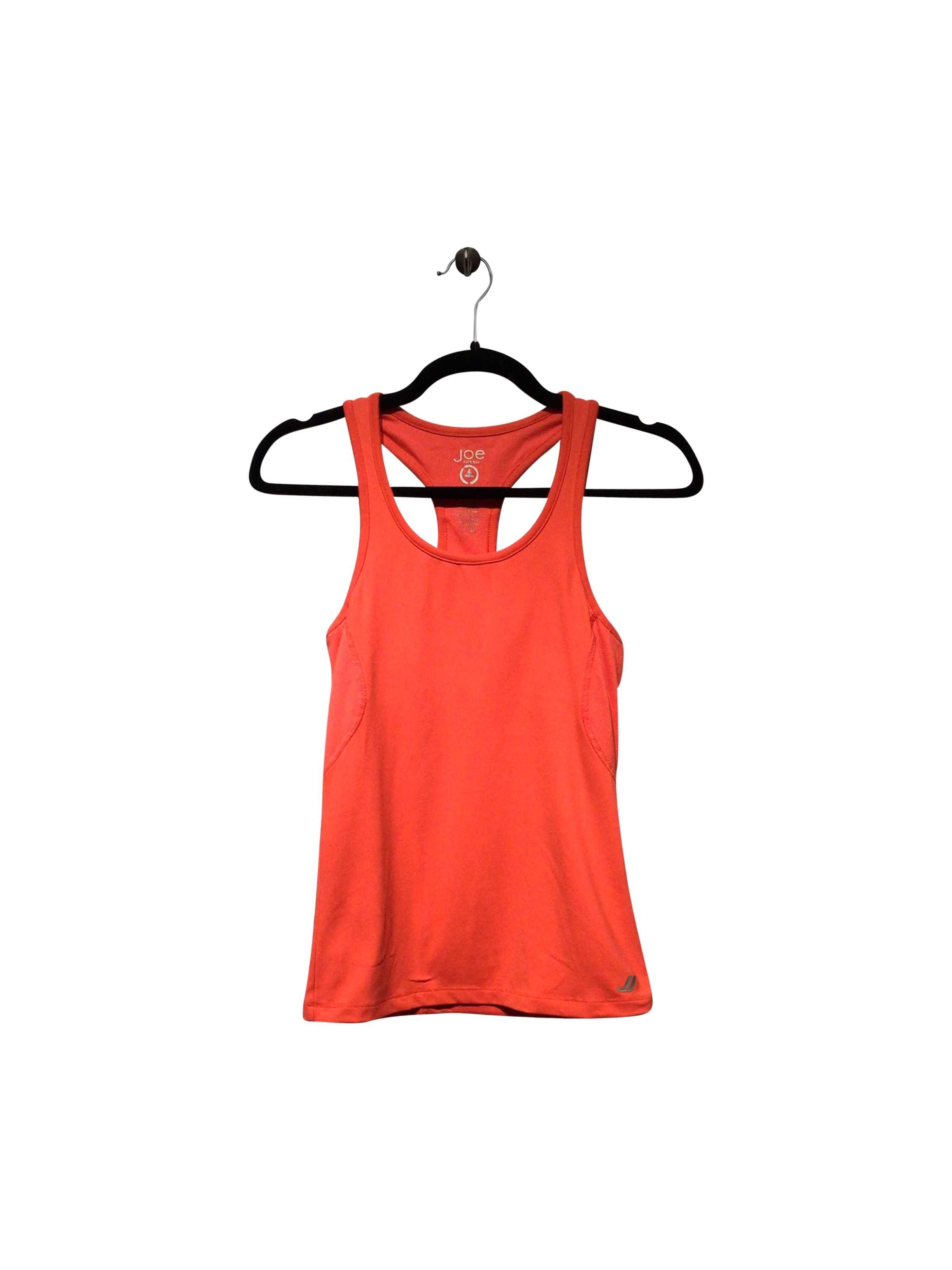JOE FRESH Stylish Regular Fit Orange Activewear Top - XS
