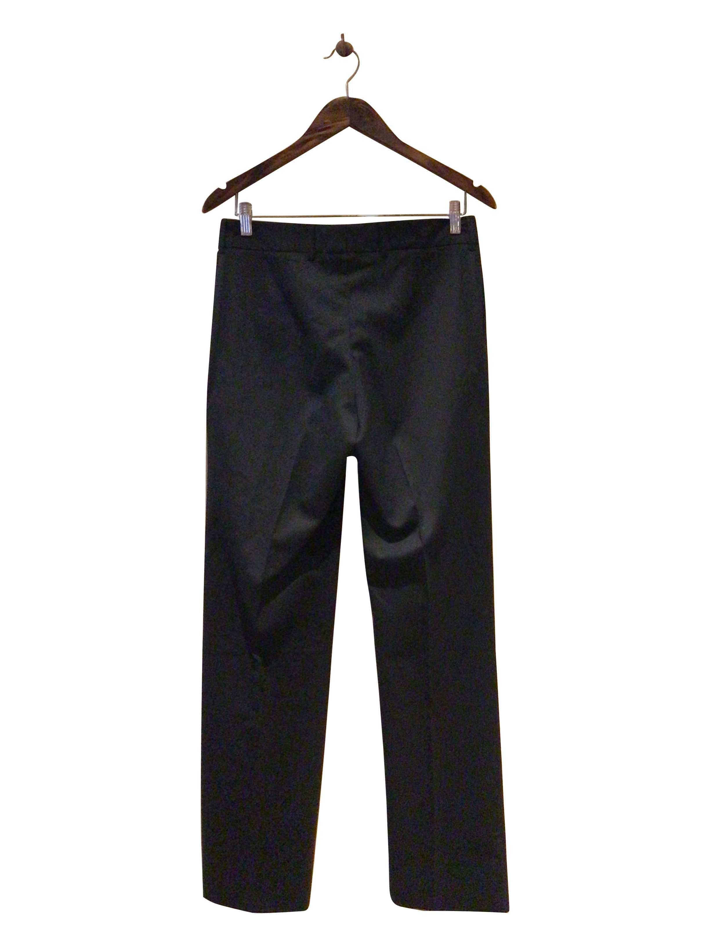JOSEPH ABBOUD Stylish Regular Fit Black Pant - Size 6