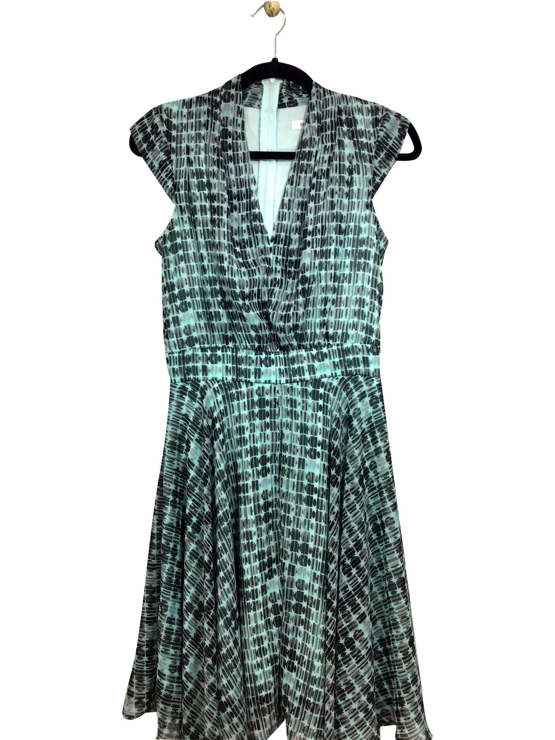 RICKI'S Stylish Regular Fit Blue Shift Dress - Size 2