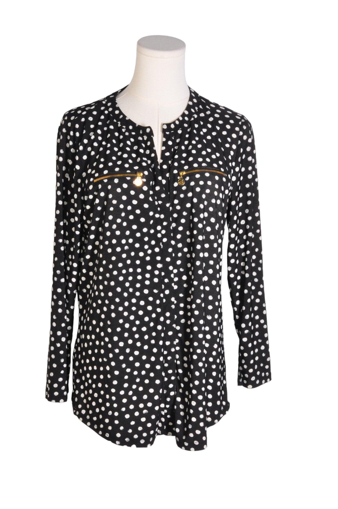 Stylish ANNE KLEIN Women's Regular Fit Black Blouse - Size S