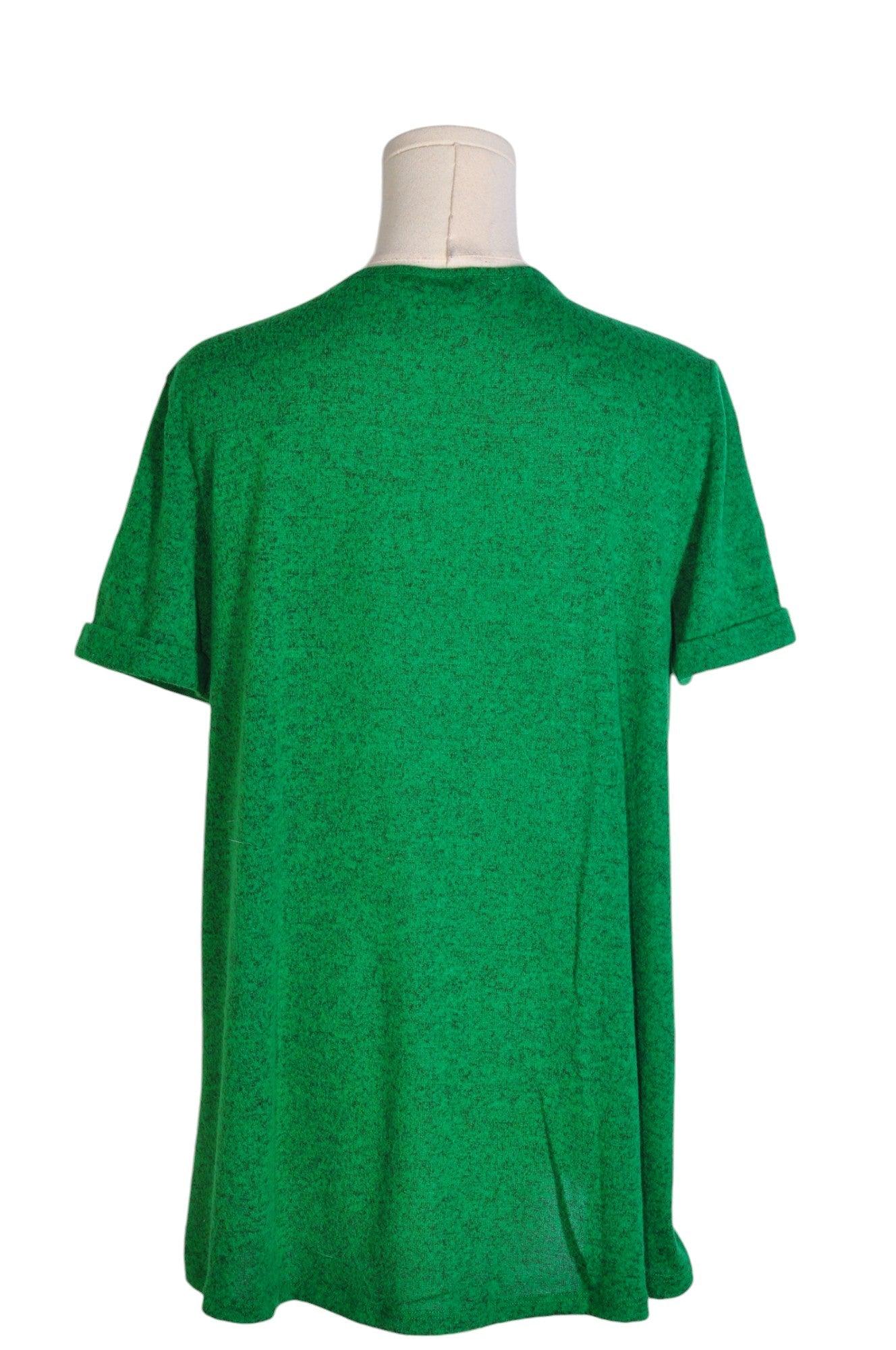 Stylish 2 DIE 4 Women's Regular Fit Green T-Shirt - Size L