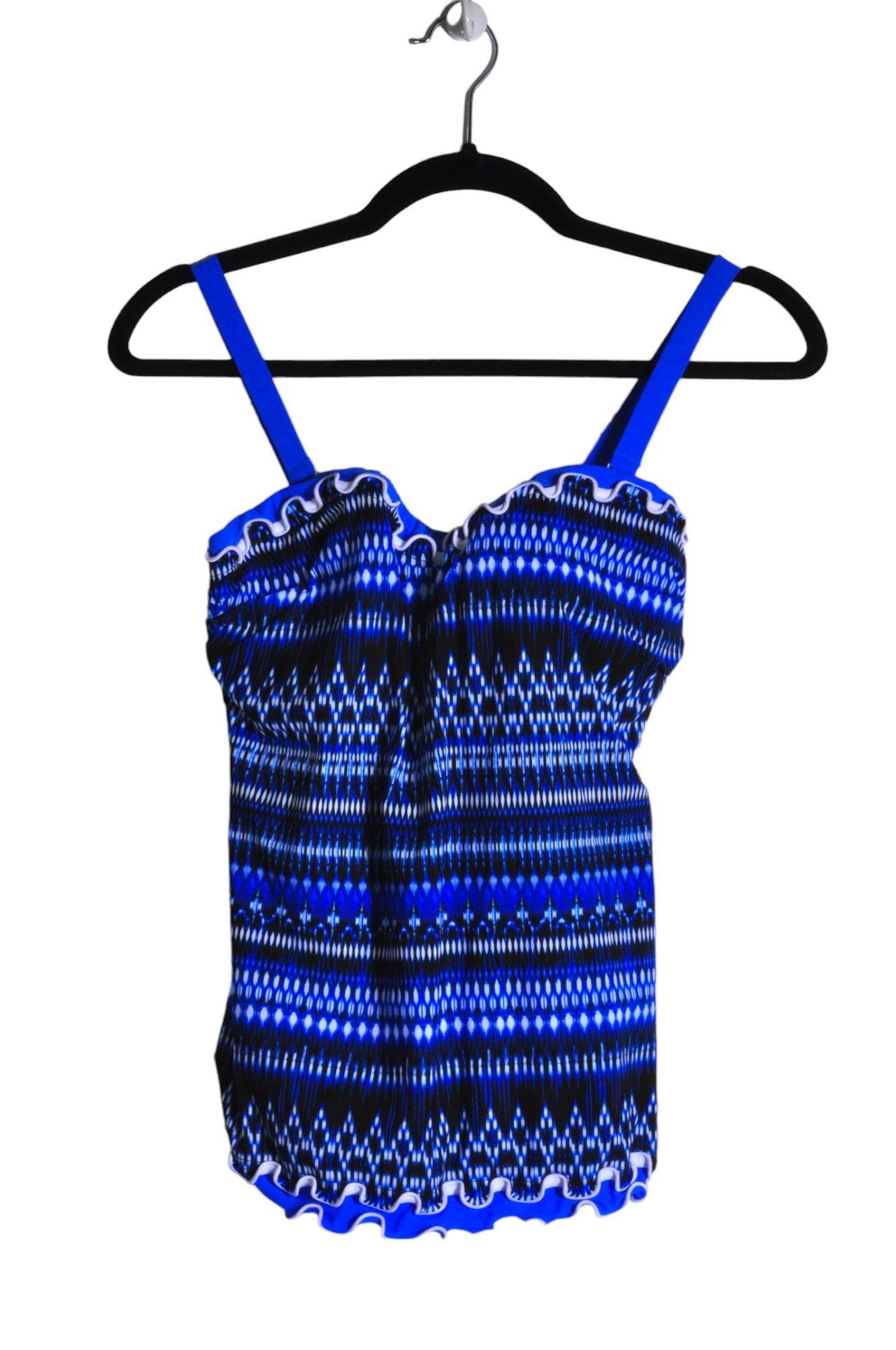 GOTTEX Stylish Women's Blue Regular Fit Tankinis in Size 32E