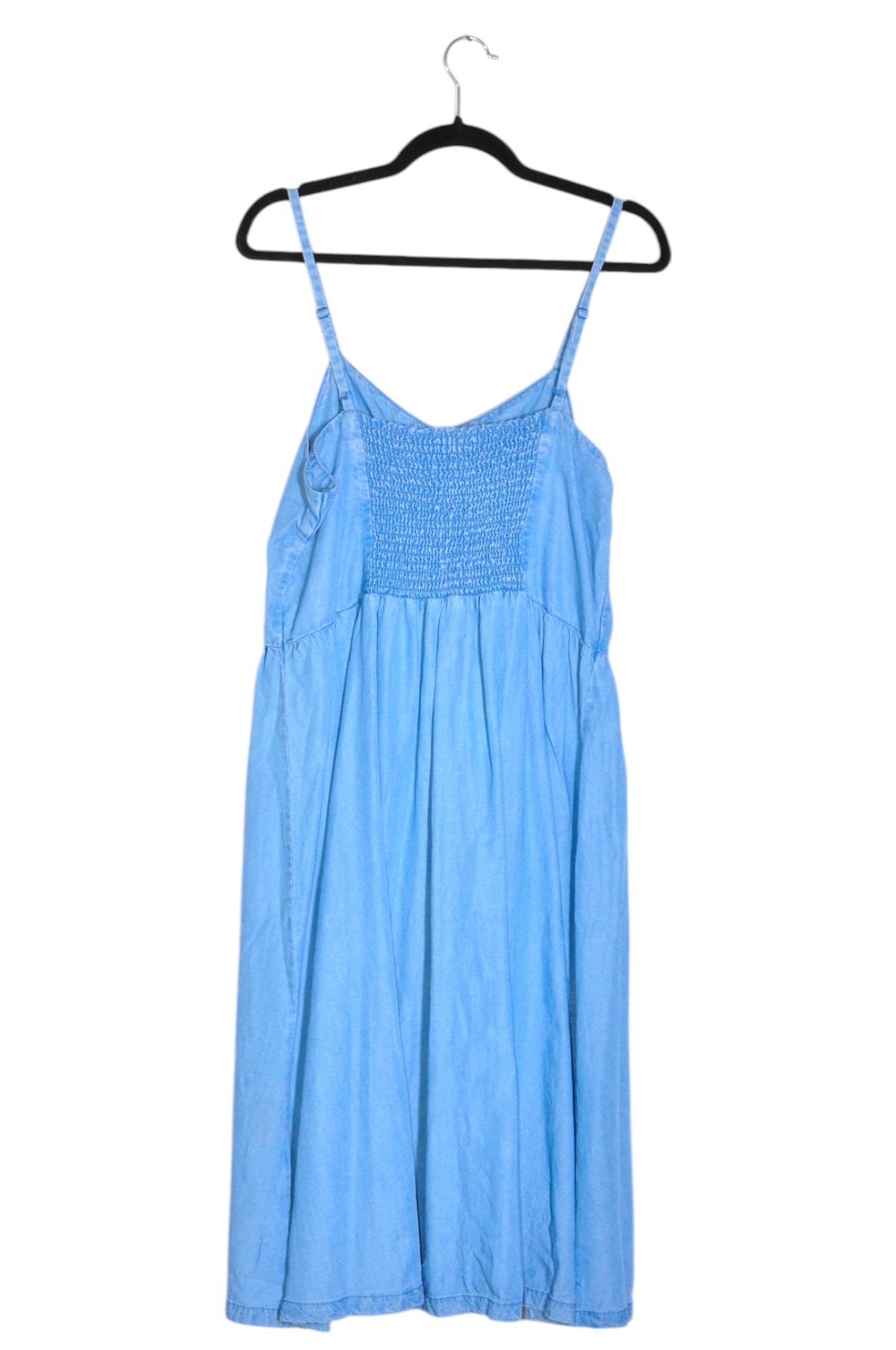 REITMANS Stylish Women's A-Line Blue Dress - Regular Fit, Size L