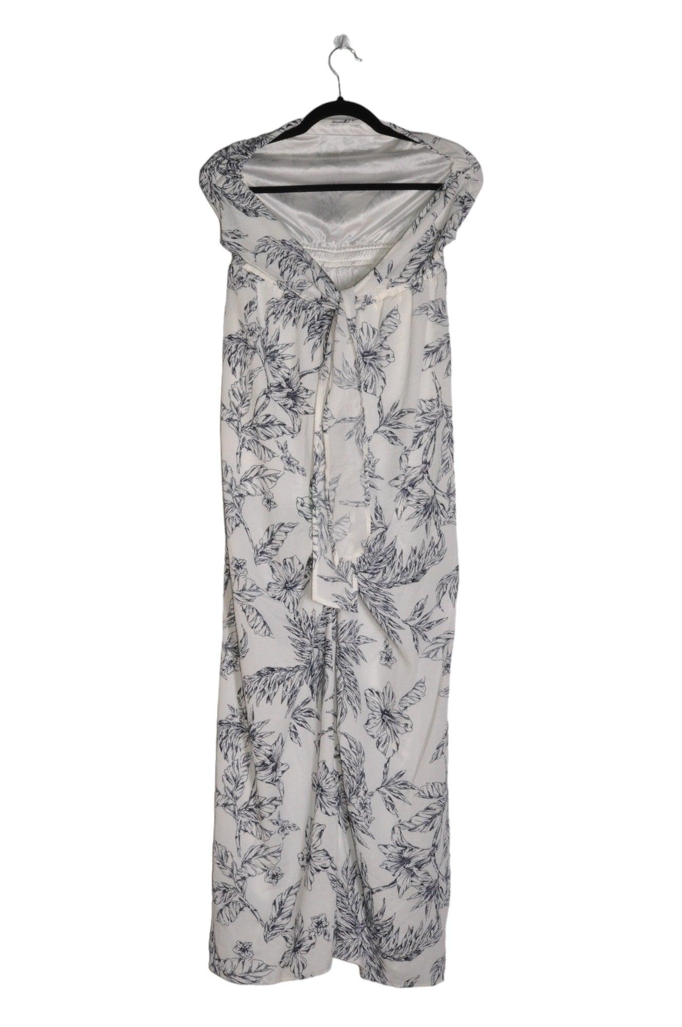 Stylish REVAMPED White Regular Fit Women's Jumpsuit - Size S