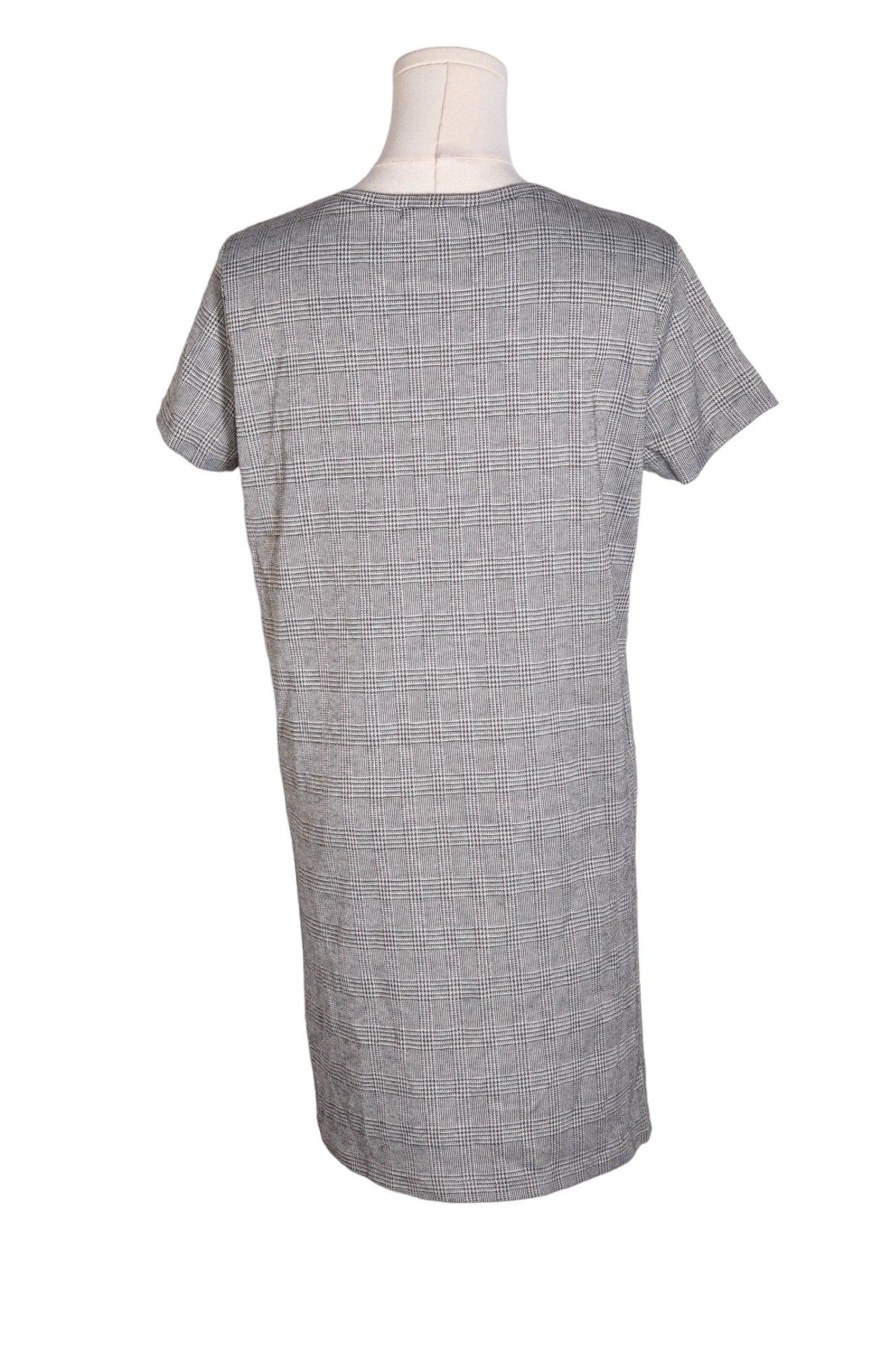 ANTISTAR Stylish Women's Gray Regular-Fit Shirt Dress - Size M