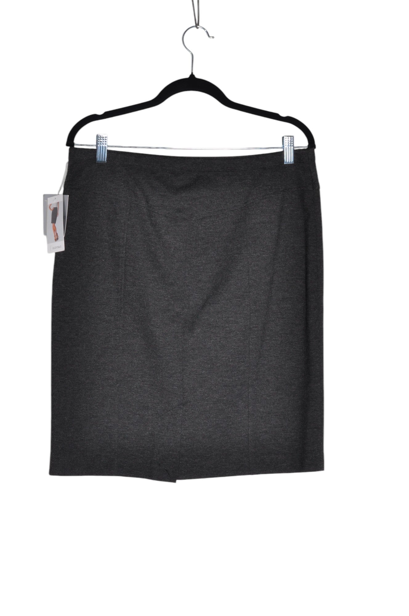 ELLEN TRACY Stylish Women's Gray Regular Fit Casual Skirt - Size L