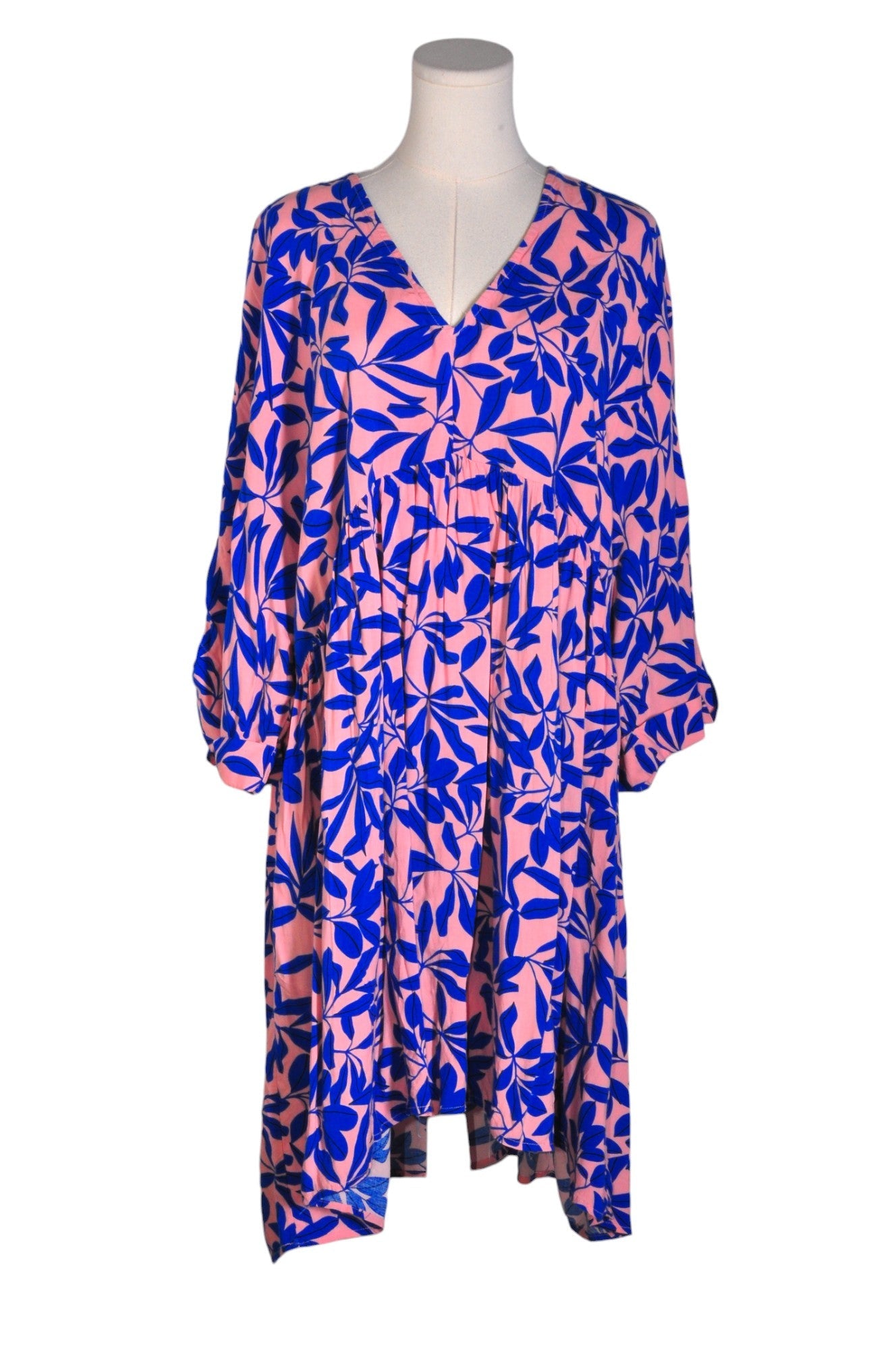 ELOQUII Pink Regular Fit High Low Dresses for Women - Size 22