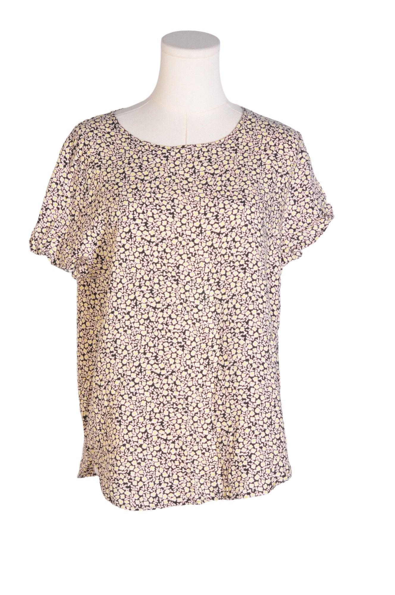 H&M Second Hand Women's Regular Fit Beige Blouses - Size 12