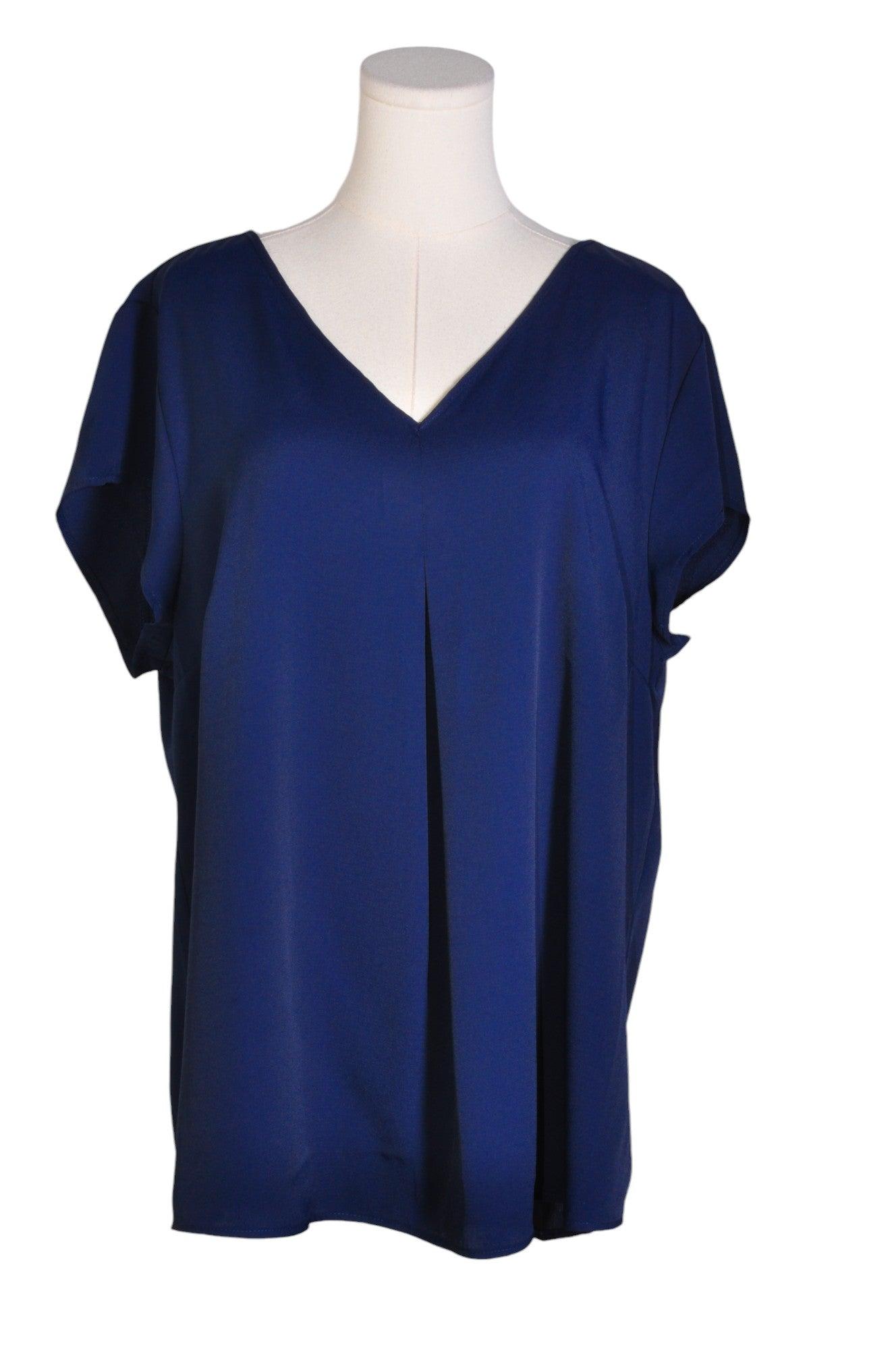 RICKI'S Stylish Women's Regular Fit Blue Blouse - Size M