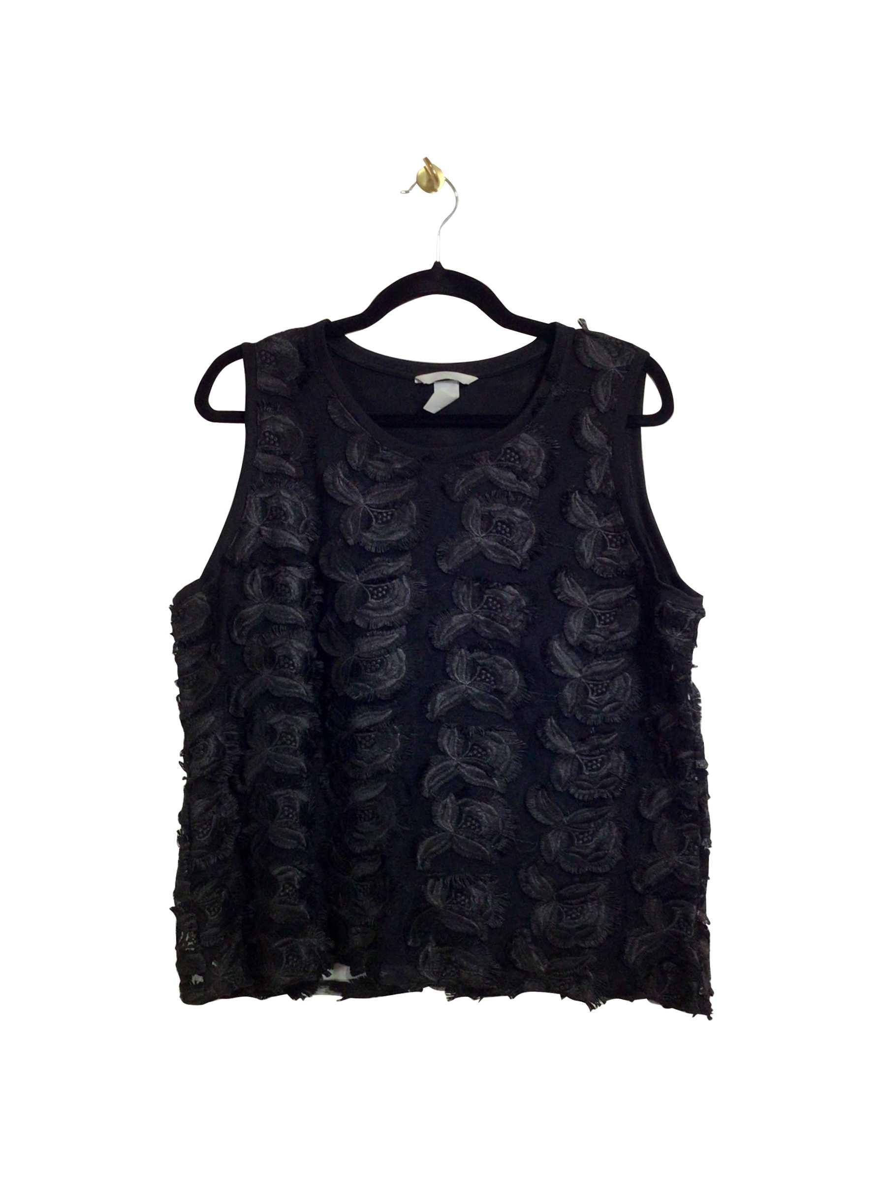 H&M Regular fit Tank Top in Black - L
