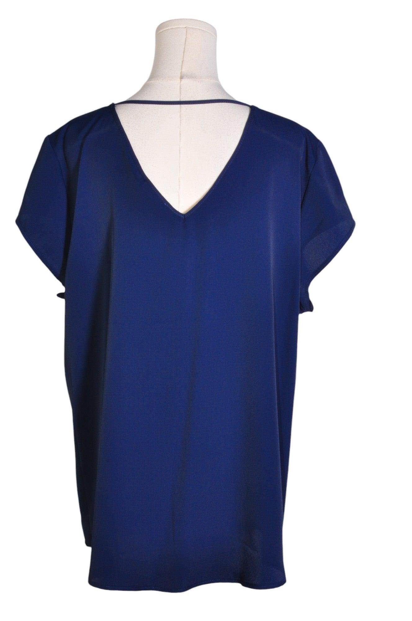 RICKI'S Stylish Women's Regular Fit Blue Blouse - Size M