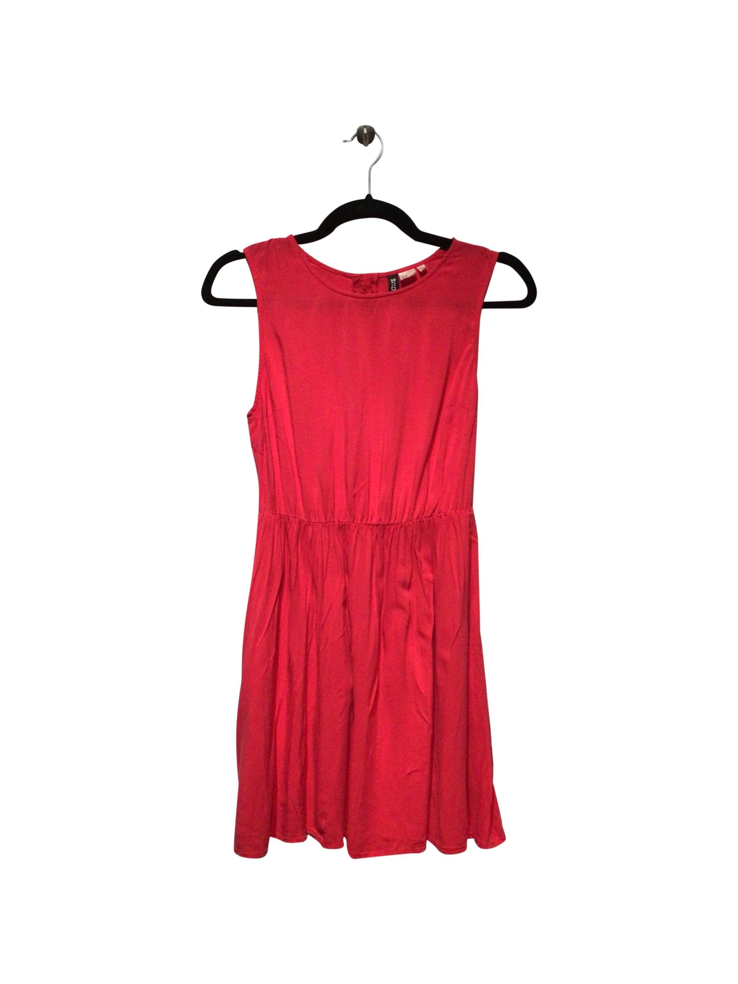 H&M Stunning Pink Regular Fit Shift Dress - Size 6