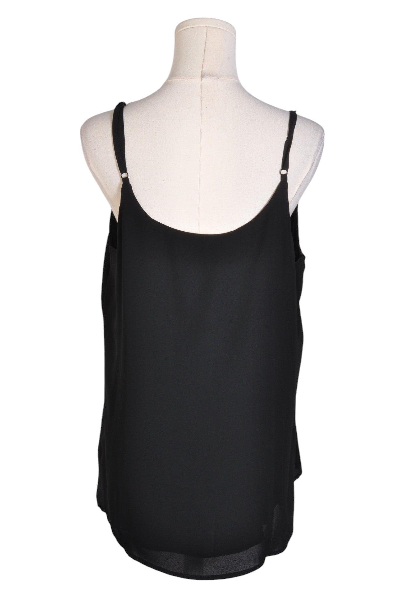 RICKI'S Stylish Regular Fit Black Women's Blouses - Size M