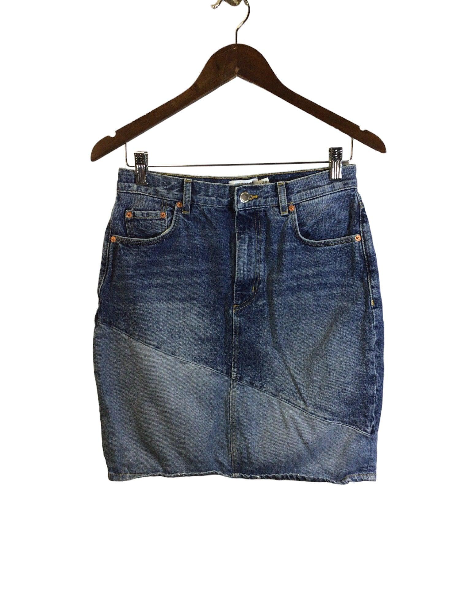 & OTHER STORIES Second Hand Women's Blue Regular Fit Denim Skirt Size 8