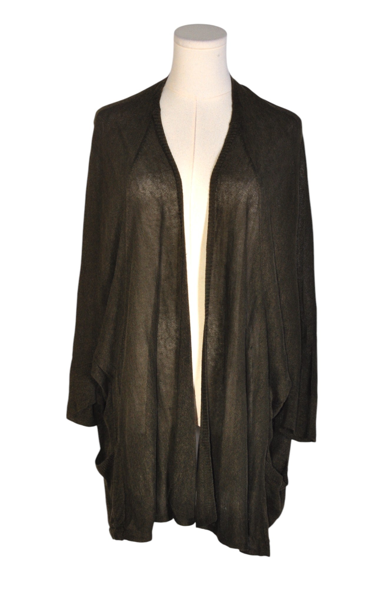 JONES NEW YORK Stylish Women's Brown Regular Fit Cardigans - Size L
