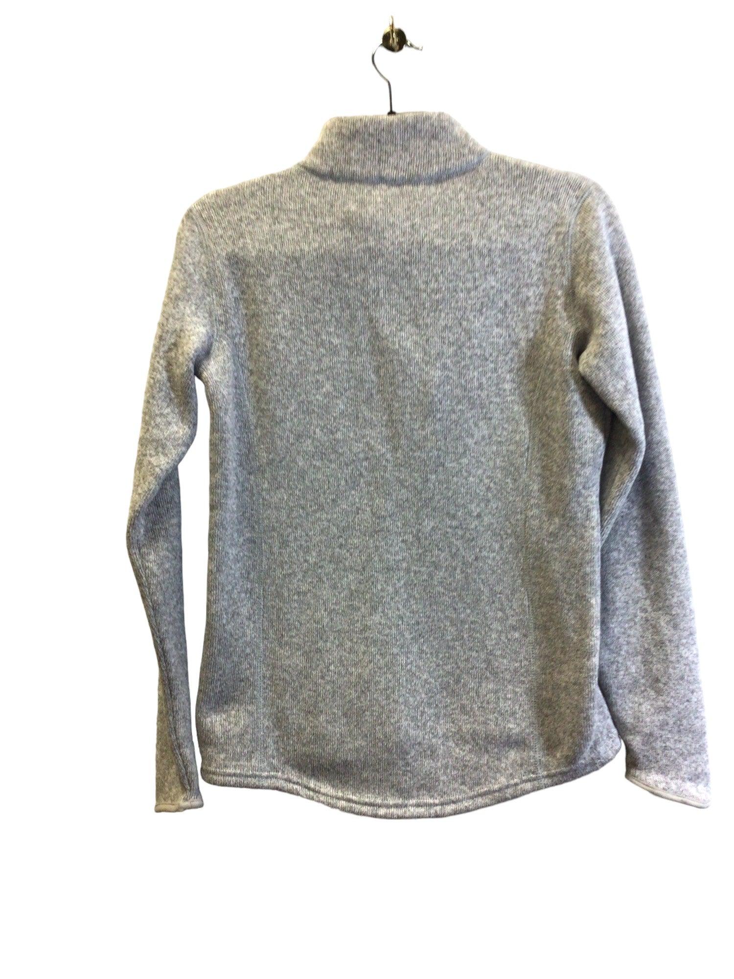 EDDIE BAUER Stylish Women's Gray Regular-Fit Long-Sleeved T-Shirt - Size S