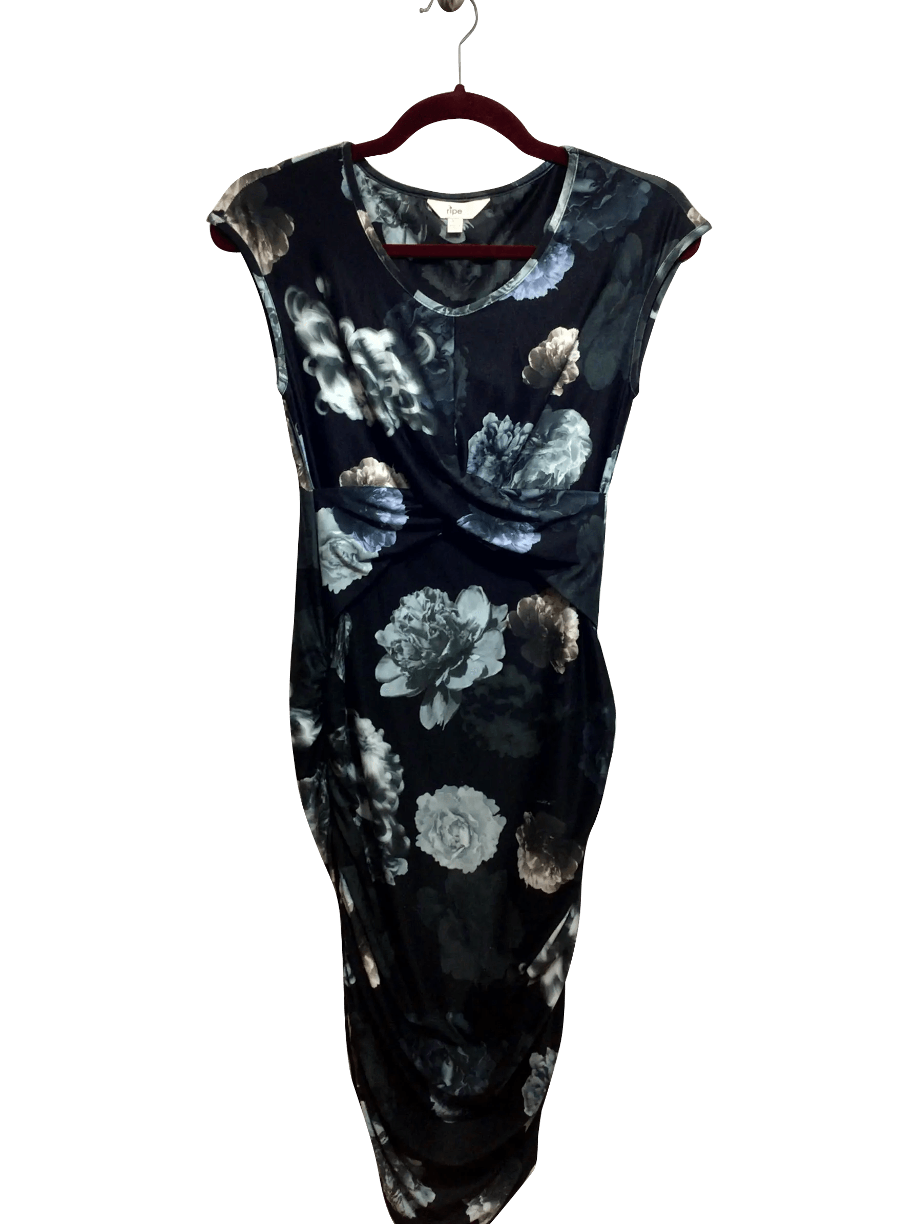 Stylish RIPE Regular Fit Black Bodycon Dress - Size XS