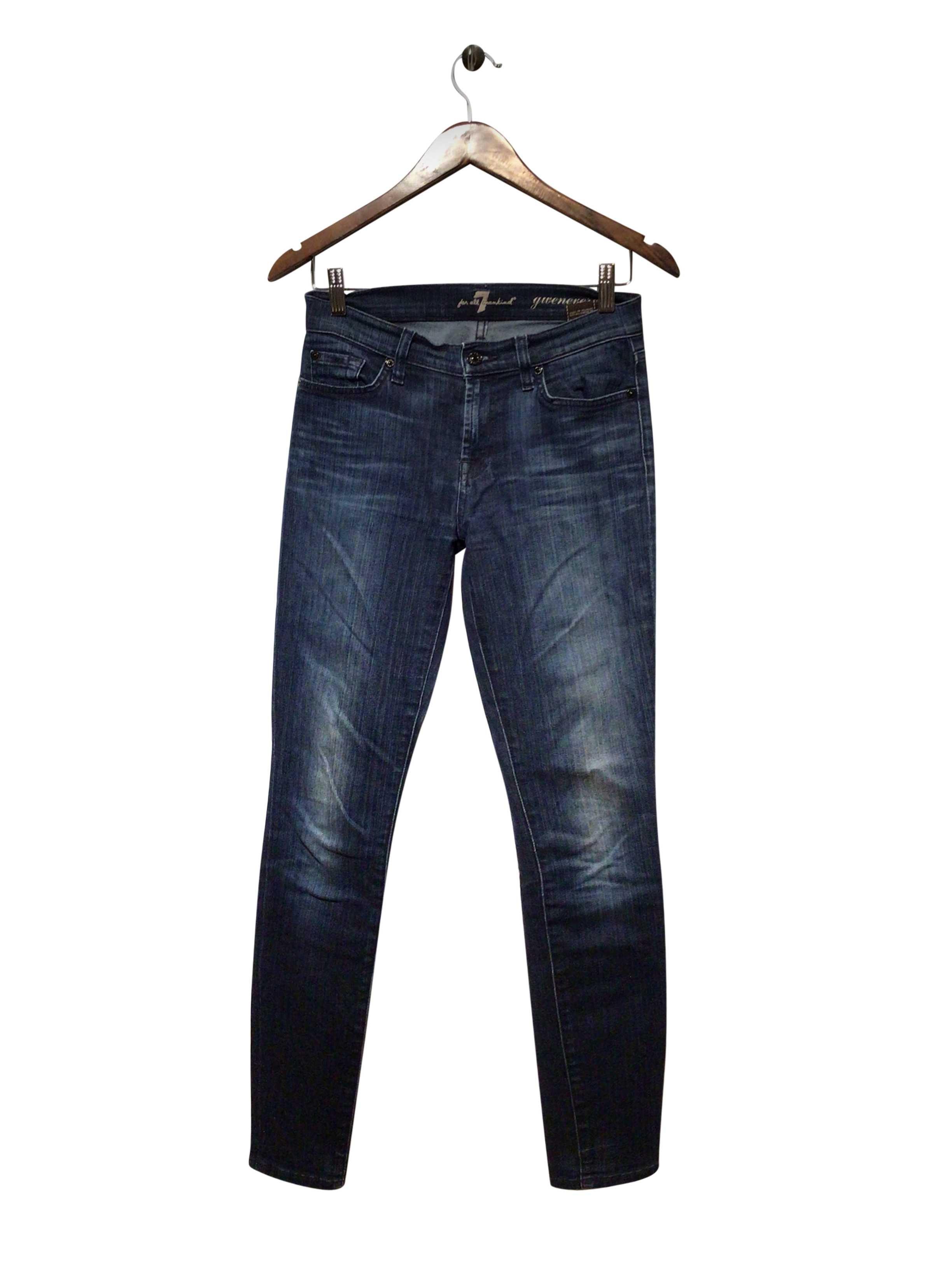 Stylish 7 For All Mankind Blue Jeans in Size 26