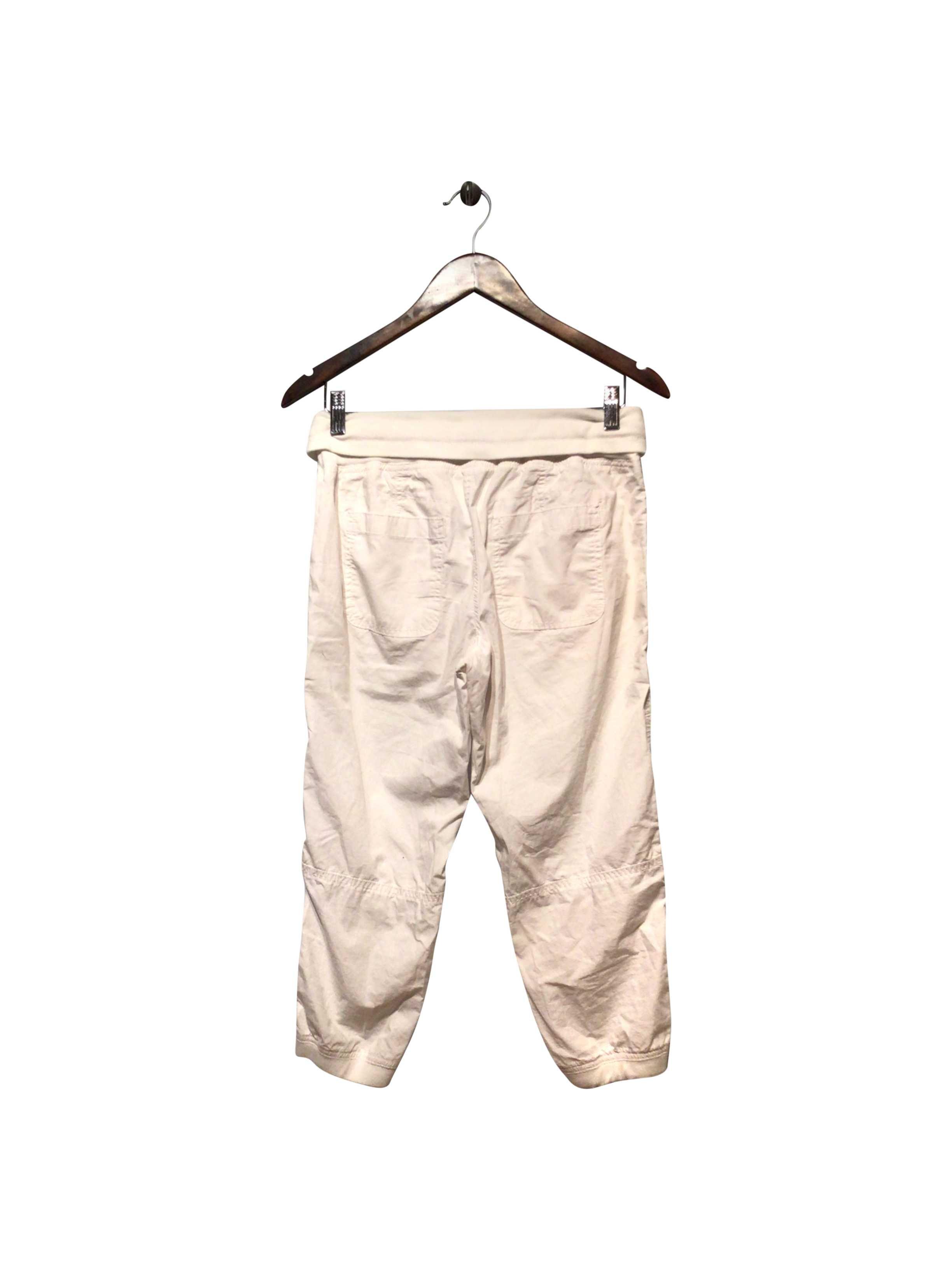JOE FRESH Classic Regular Fit White Capri Pant - Size S