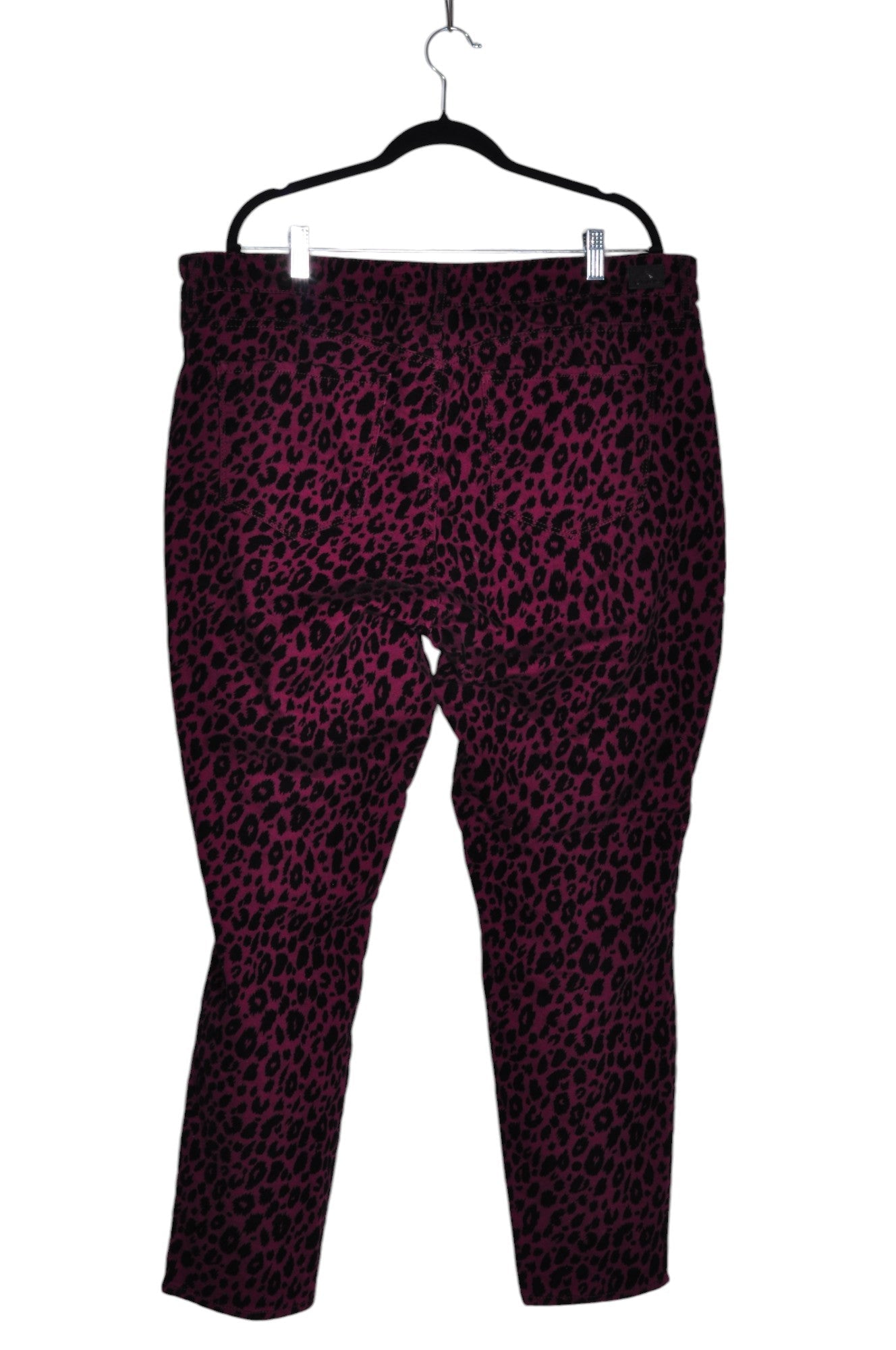 Stylish JORDACHE Women's Regular Fit Red Work Pants - Size 22