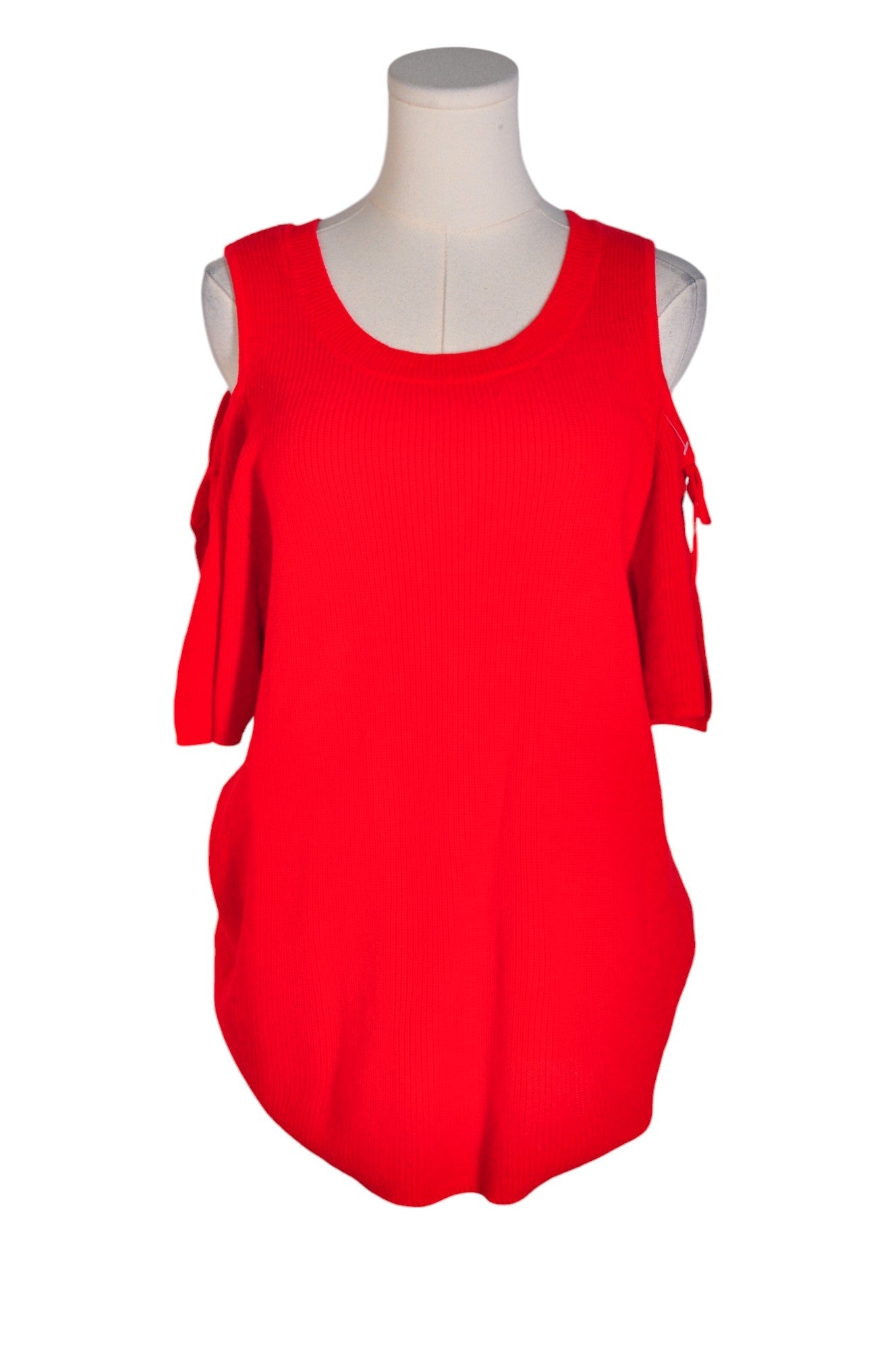 Stylish 89TH & MADISON Women's Regular-Fit Red Blouse - Size L